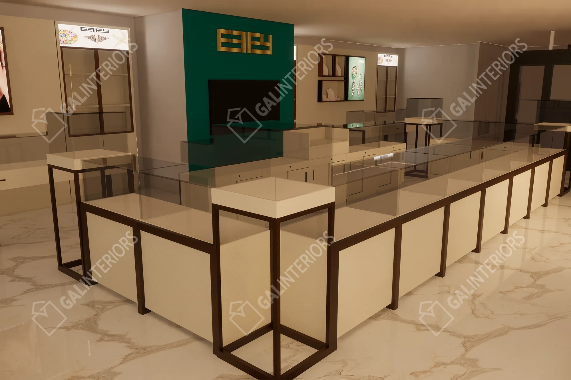 EFFY JEWELRY — 3D Interior Visualization by Gal Interiors, photo 13