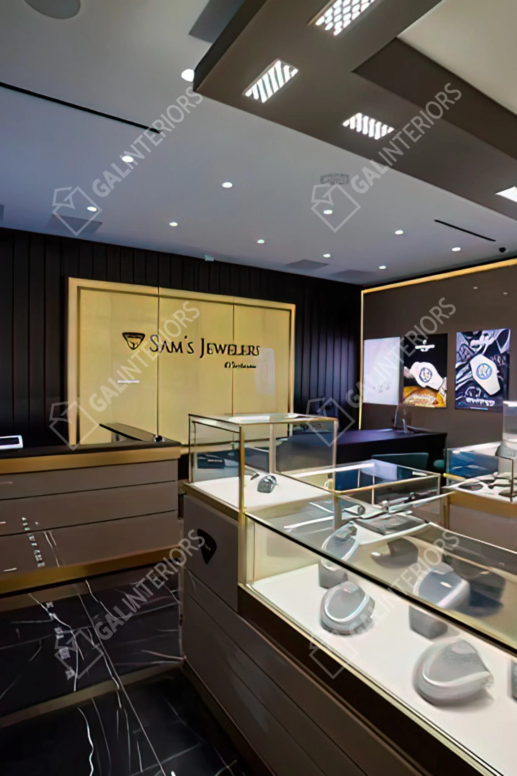 SAM'S JEWELERS — 3D Interior Visualization by Gal Interiors, photo 3