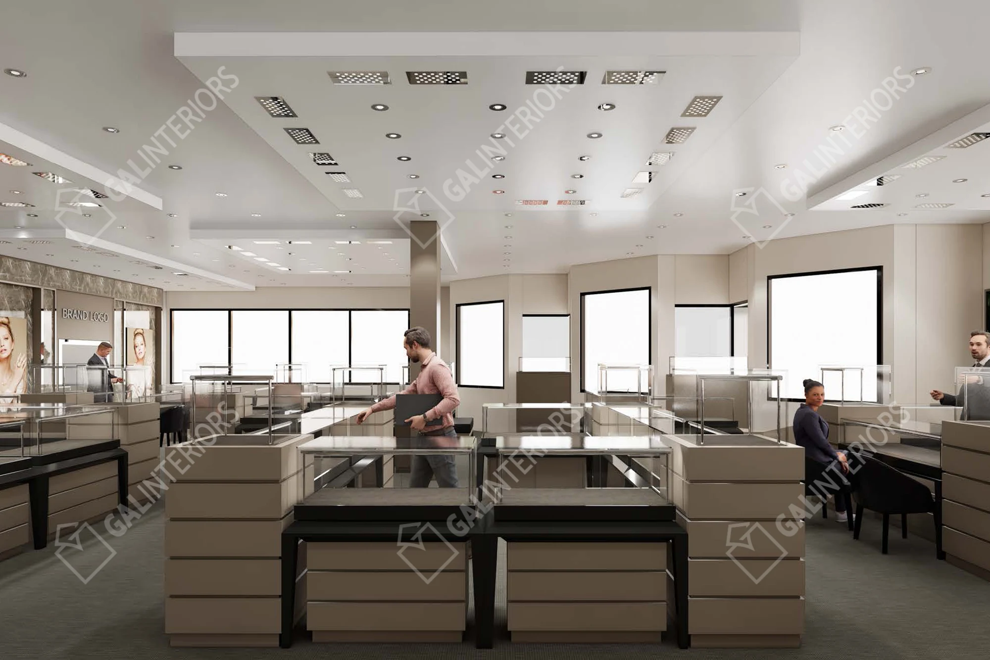 MORGAN'S JEWELRY — 3D Interior Visualization by Gal Interiors, photo 10