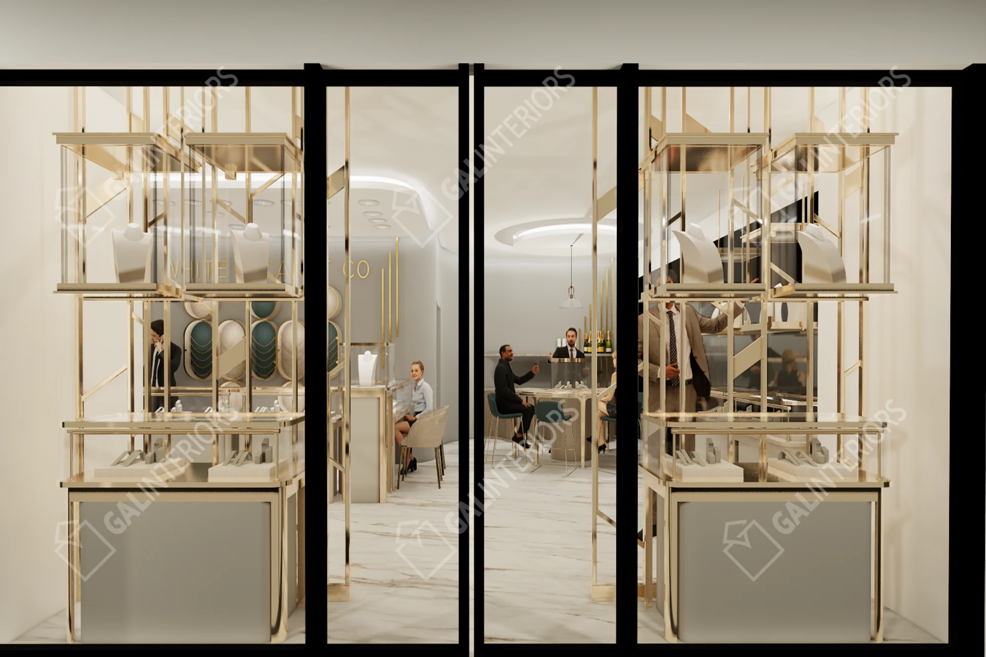 WHITE CARAT CO. — 3D Interior Visualization by Gal Interiors, photo 9