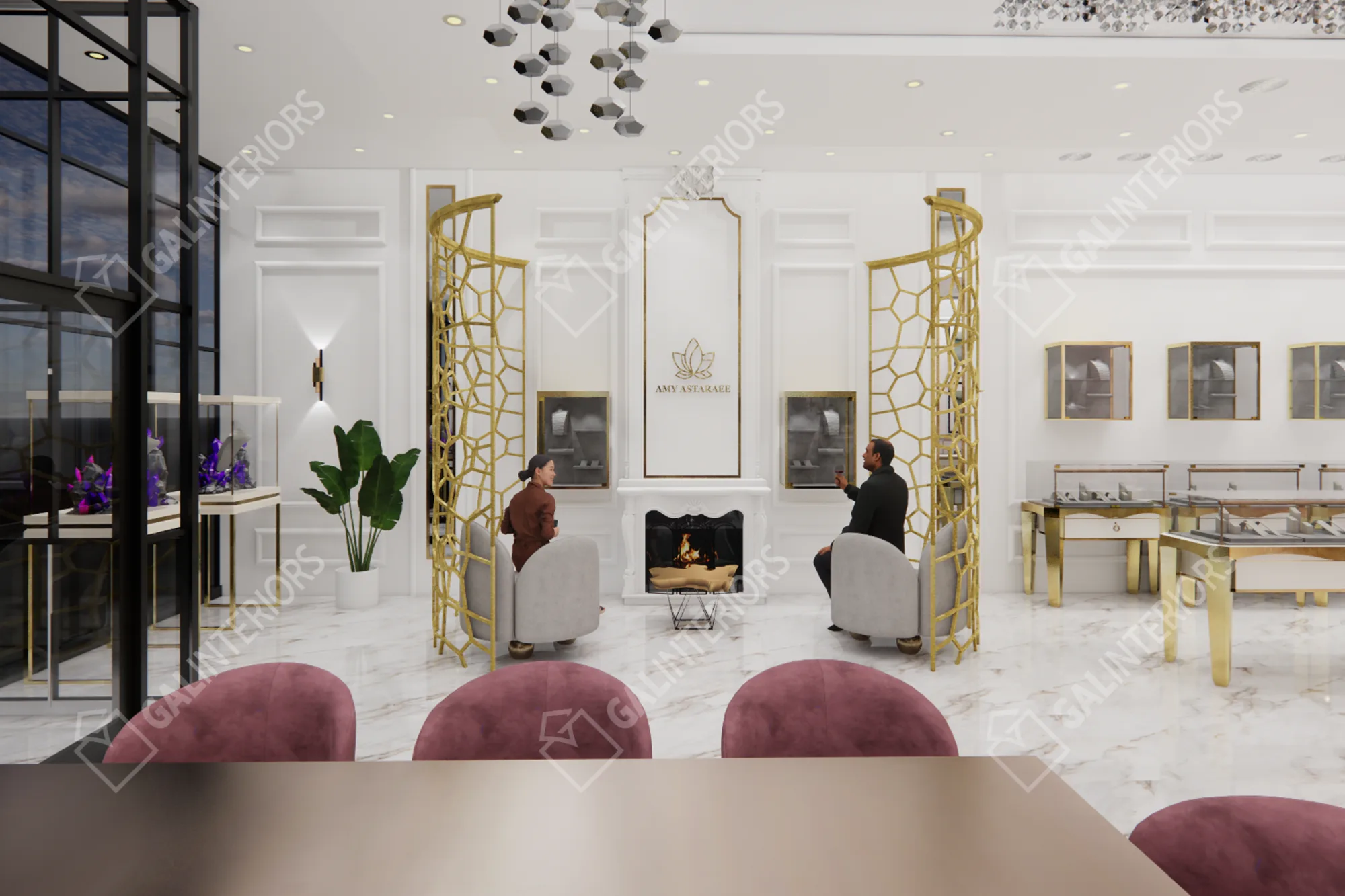 BRAX FINE JEWELRY — 3D Interior Visualization by Gal Interiors, photo 23