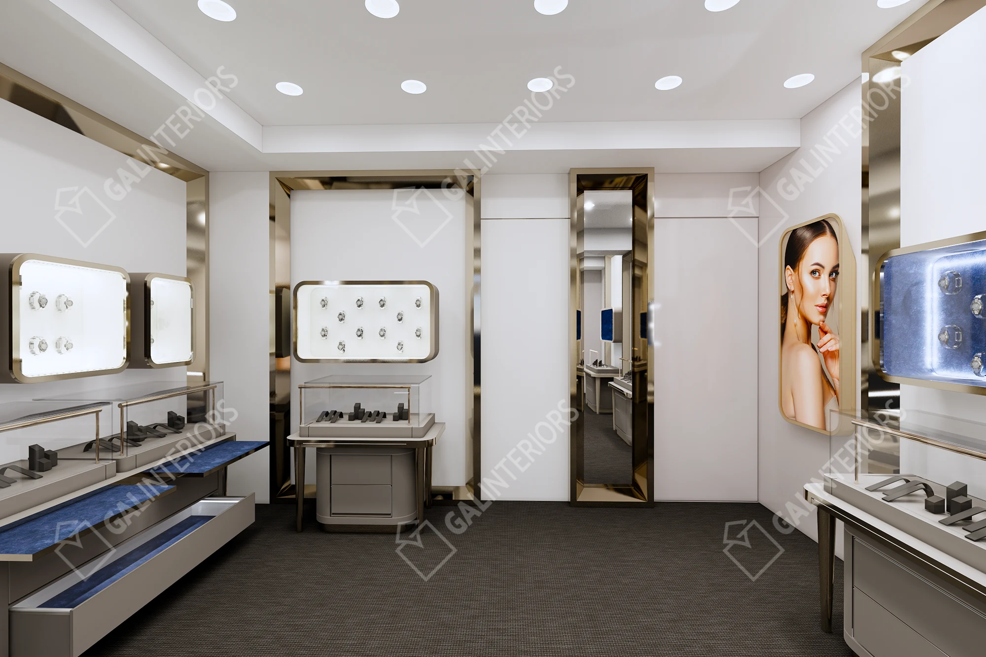 TIME PIECE TRADING — 3D Interior Visualization by Gal Interiors, photo 5