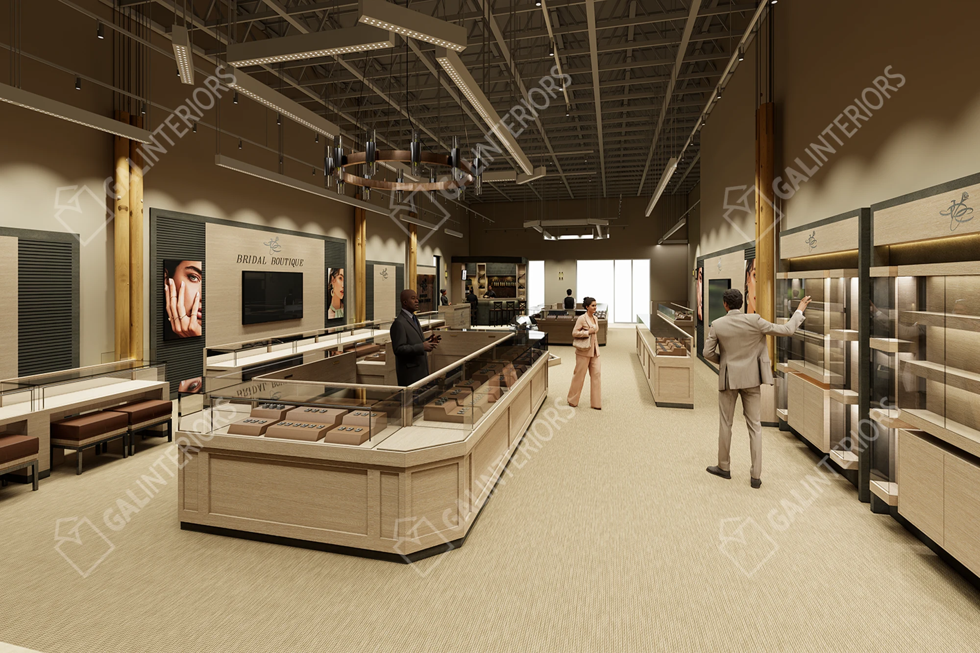 JEWELRY DESIGN CENTER — 3D Interior Visualization by Gal Interiors, photo 25