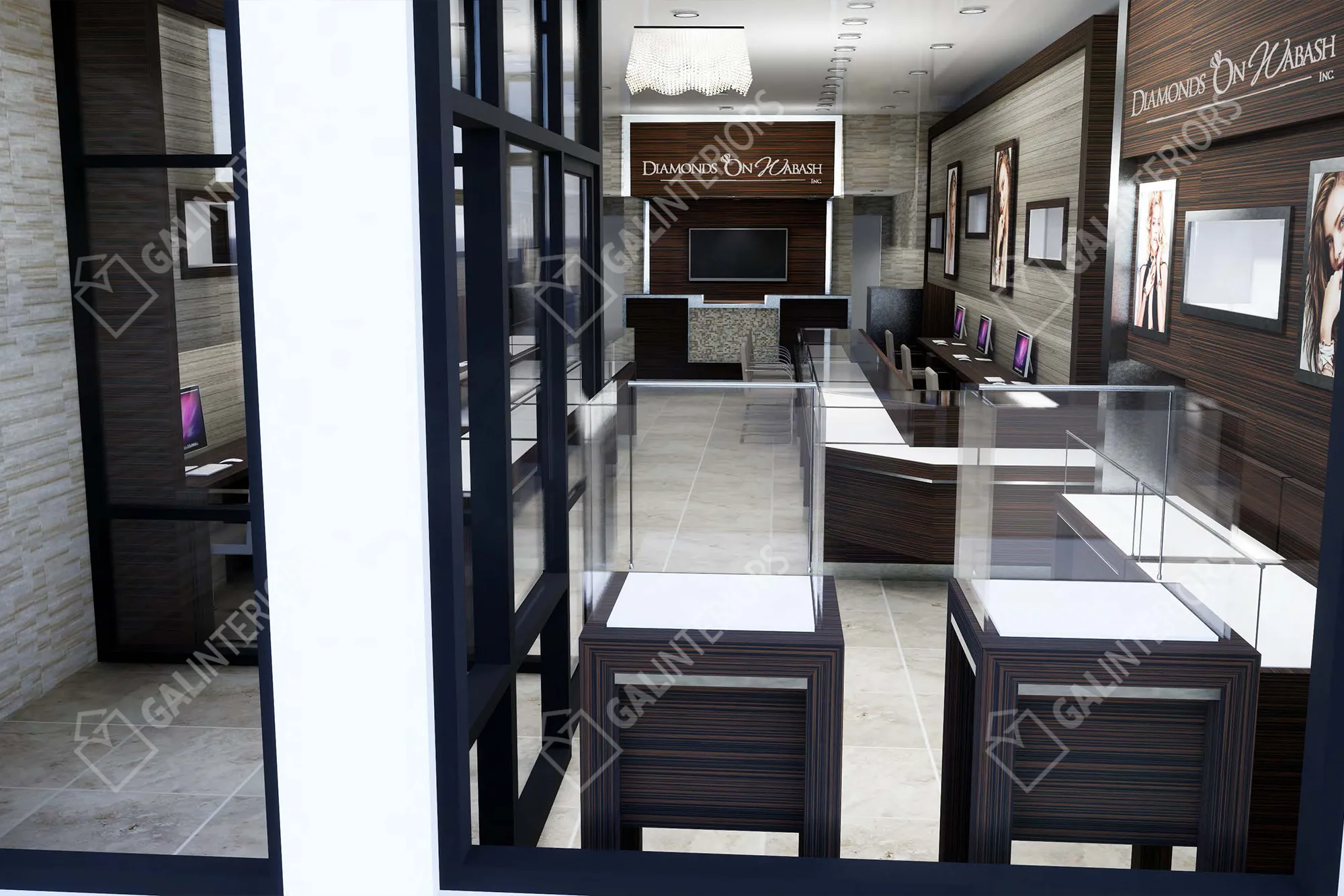 DIAMONDS ON WABASH — 3D Interior Visualization by Gal Interiors, photo 5