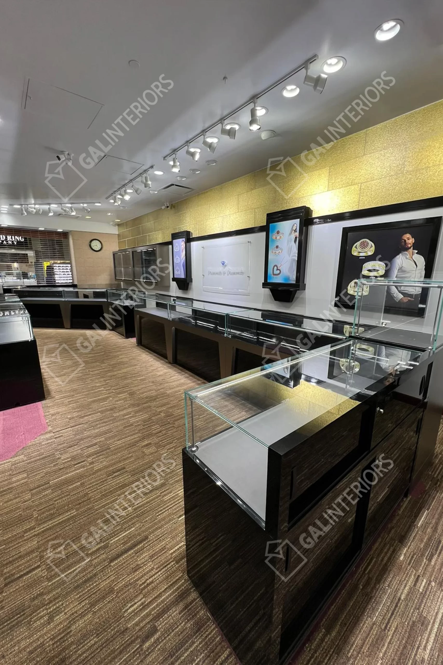 DIAMONDS & DIAMONDS — Jewelry Store Interior Design by Gal Interiors, photo 10