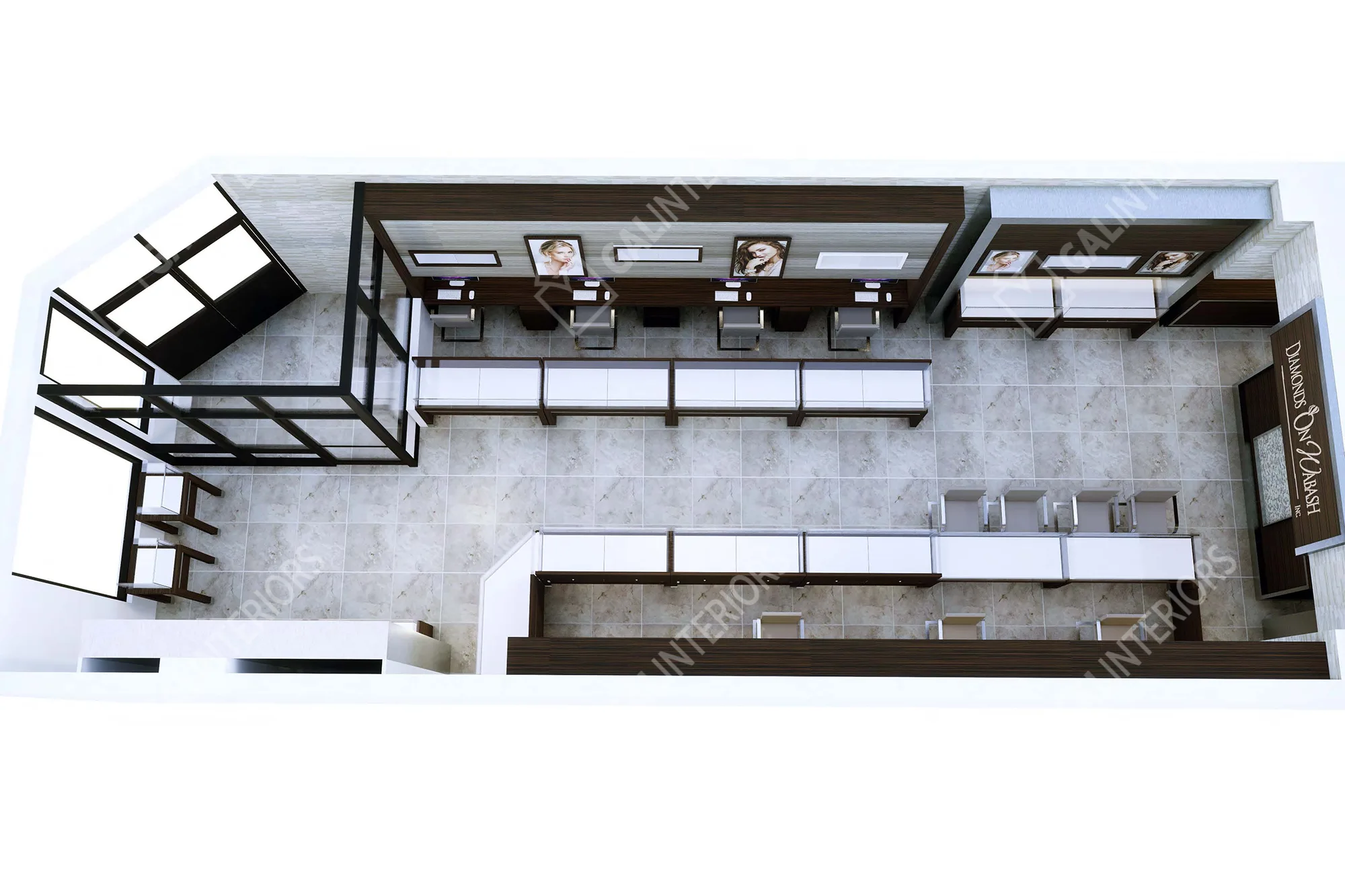 DIAMONDS ON WABASH — 3D Interior Visualization by Gal Interiors, photo 6