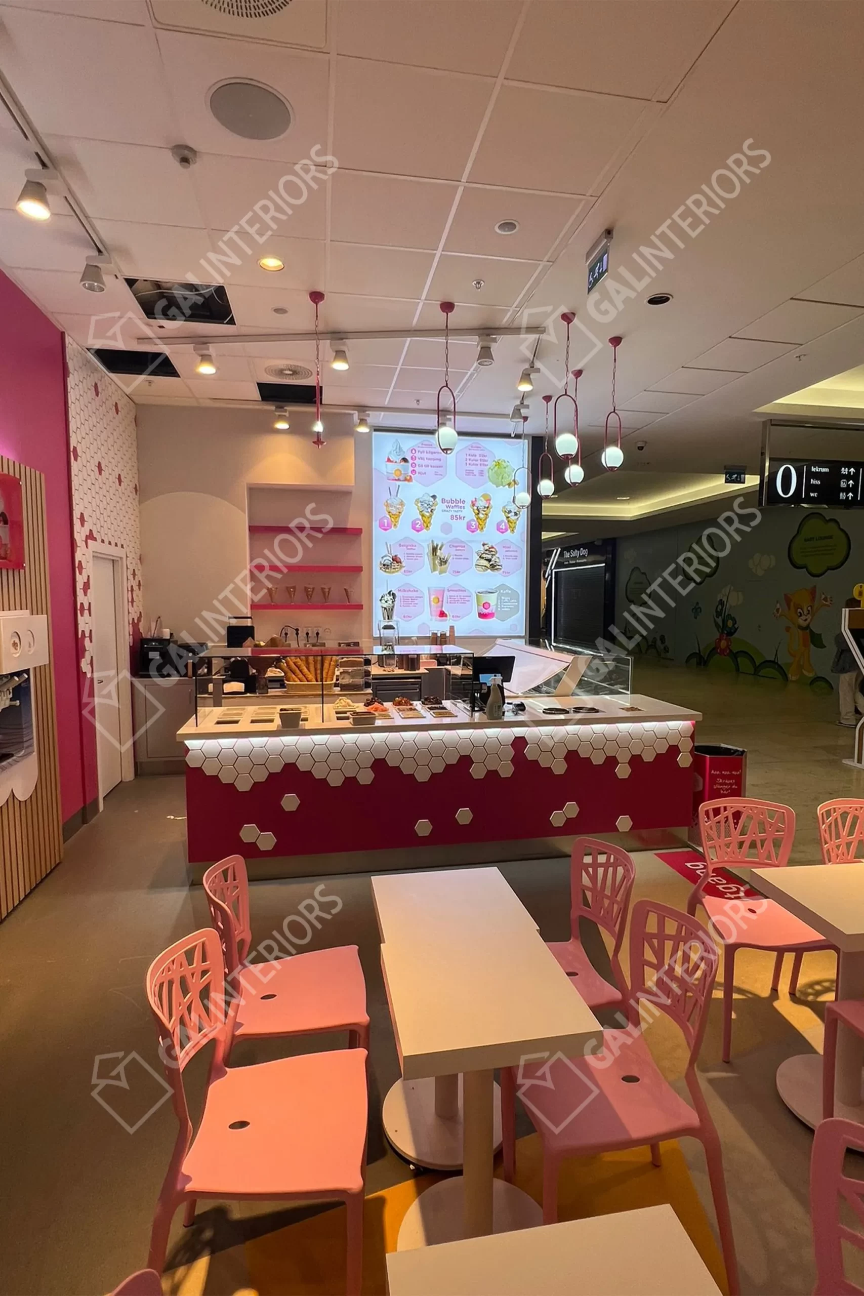 FROZEN YOGURT — 3D Interior Visualization by Gal Interiors, photo 8