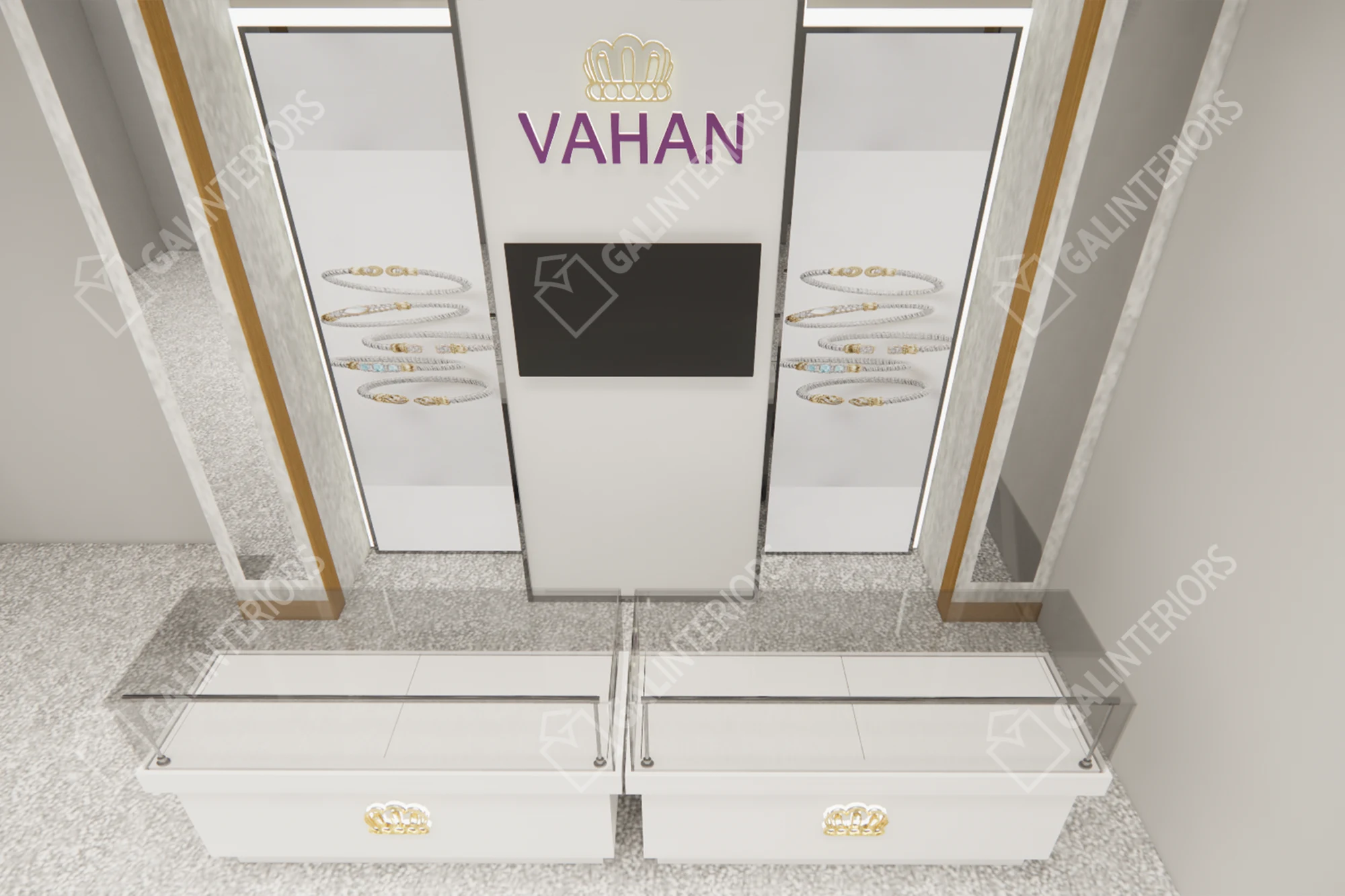 VAHAN JEWELERY — 3D Interior Visualization by Gal Interiors, photo 4