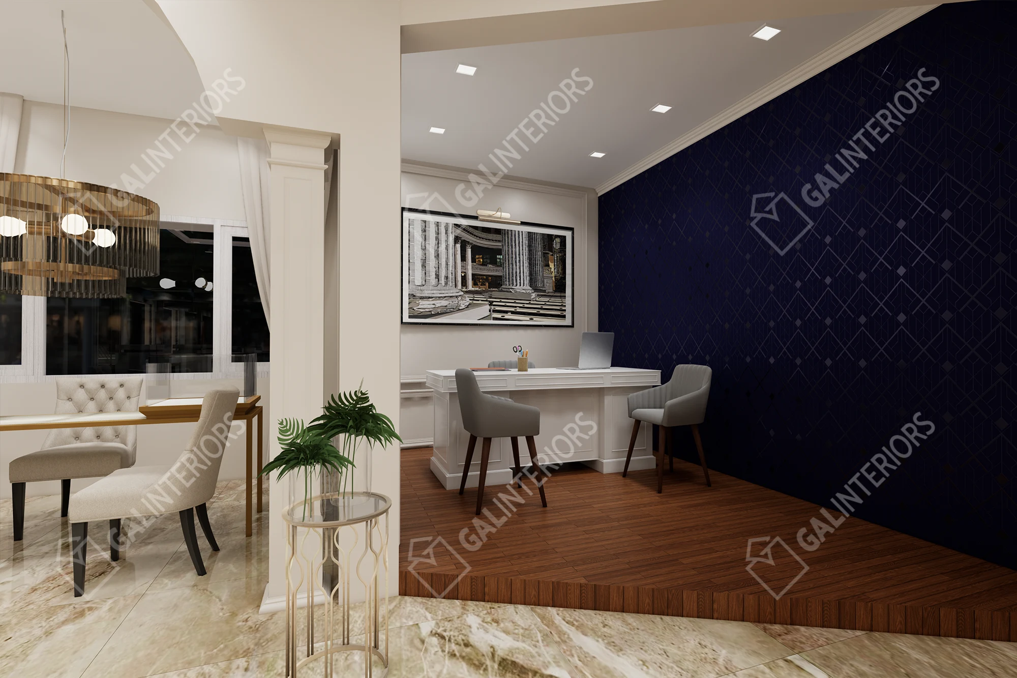 CORINTH JEWELERS — 3D Interior Visualization by Gal Interiors, photo 19