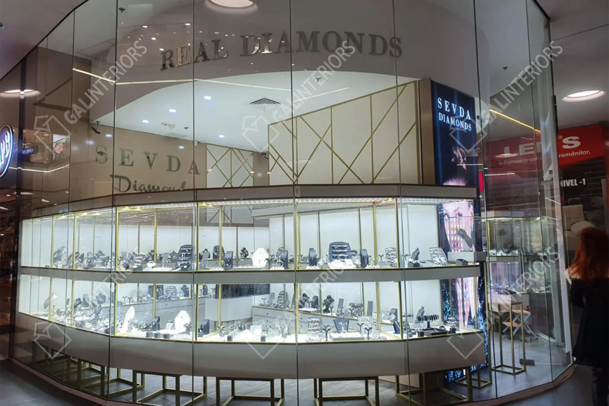 SEVDA DIAMONDS BUCHAREST — Jewelry Store Interior Design by Gal Interiors, photo 2