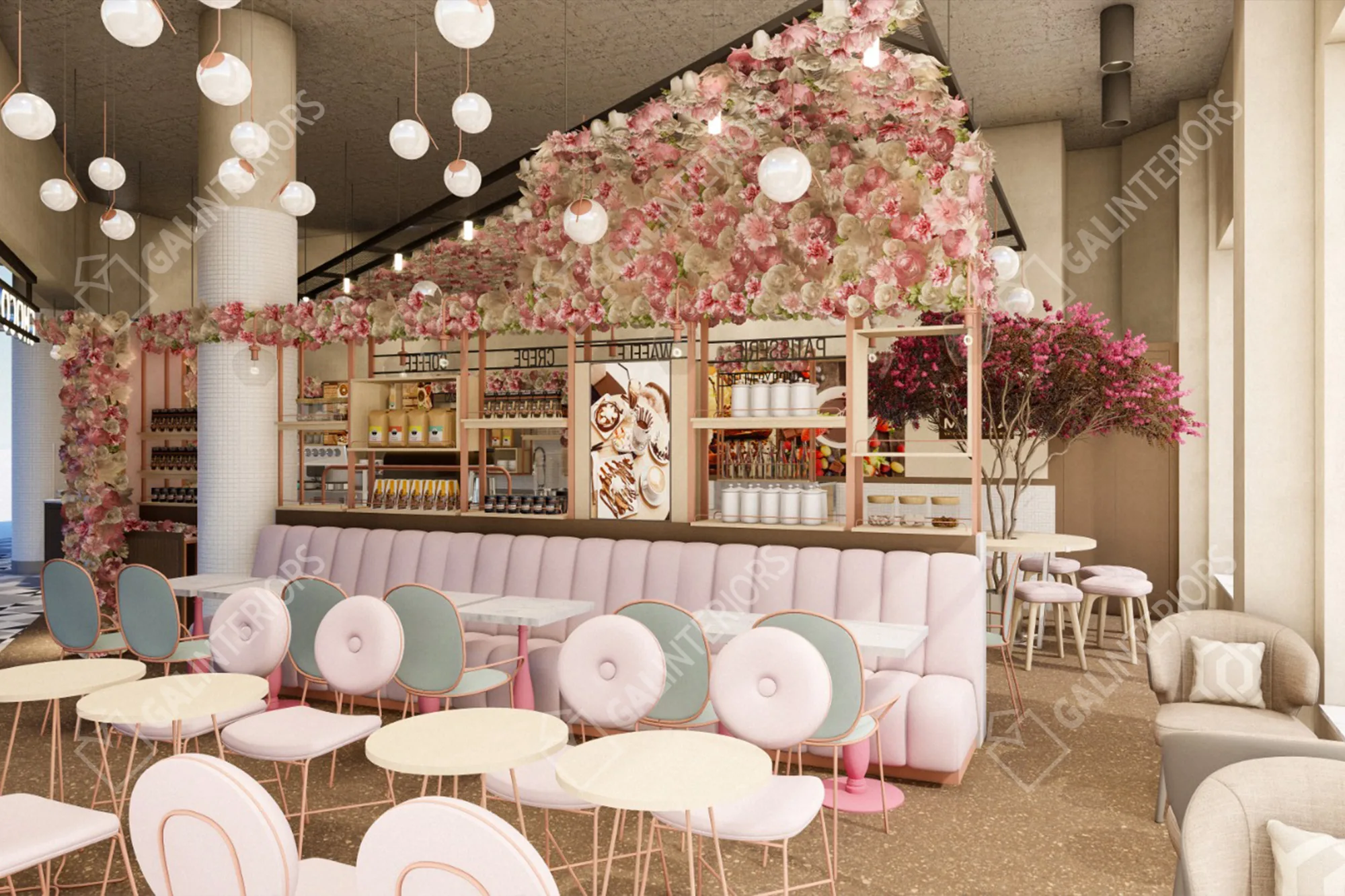 CHOCO MANIA-UMEA — 3D Interior Visualization by Gal Interiors, photo 2