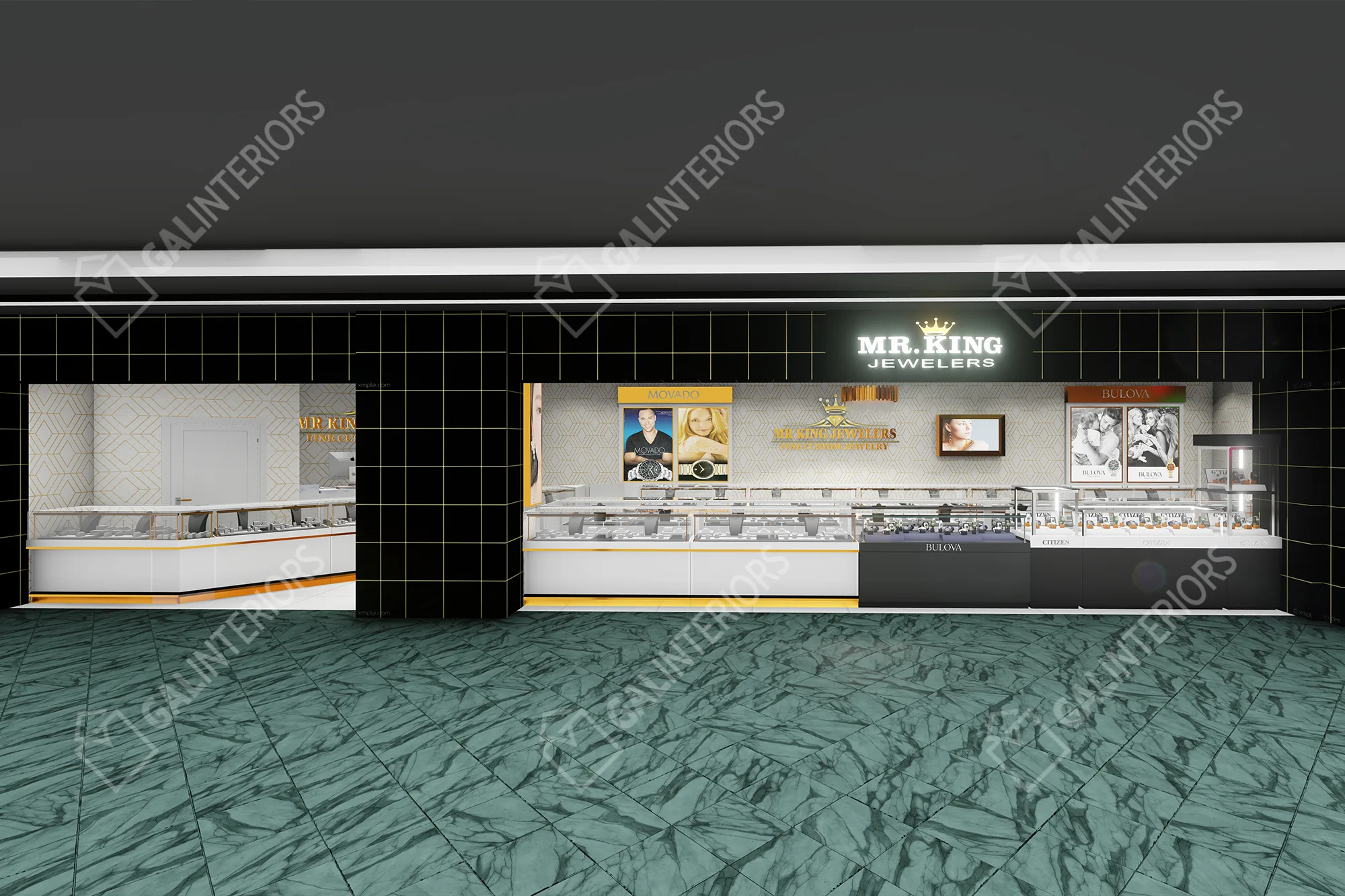 MR KING MEMPHIS — 3D Interior Visualization by Gal Interiors, photo 3