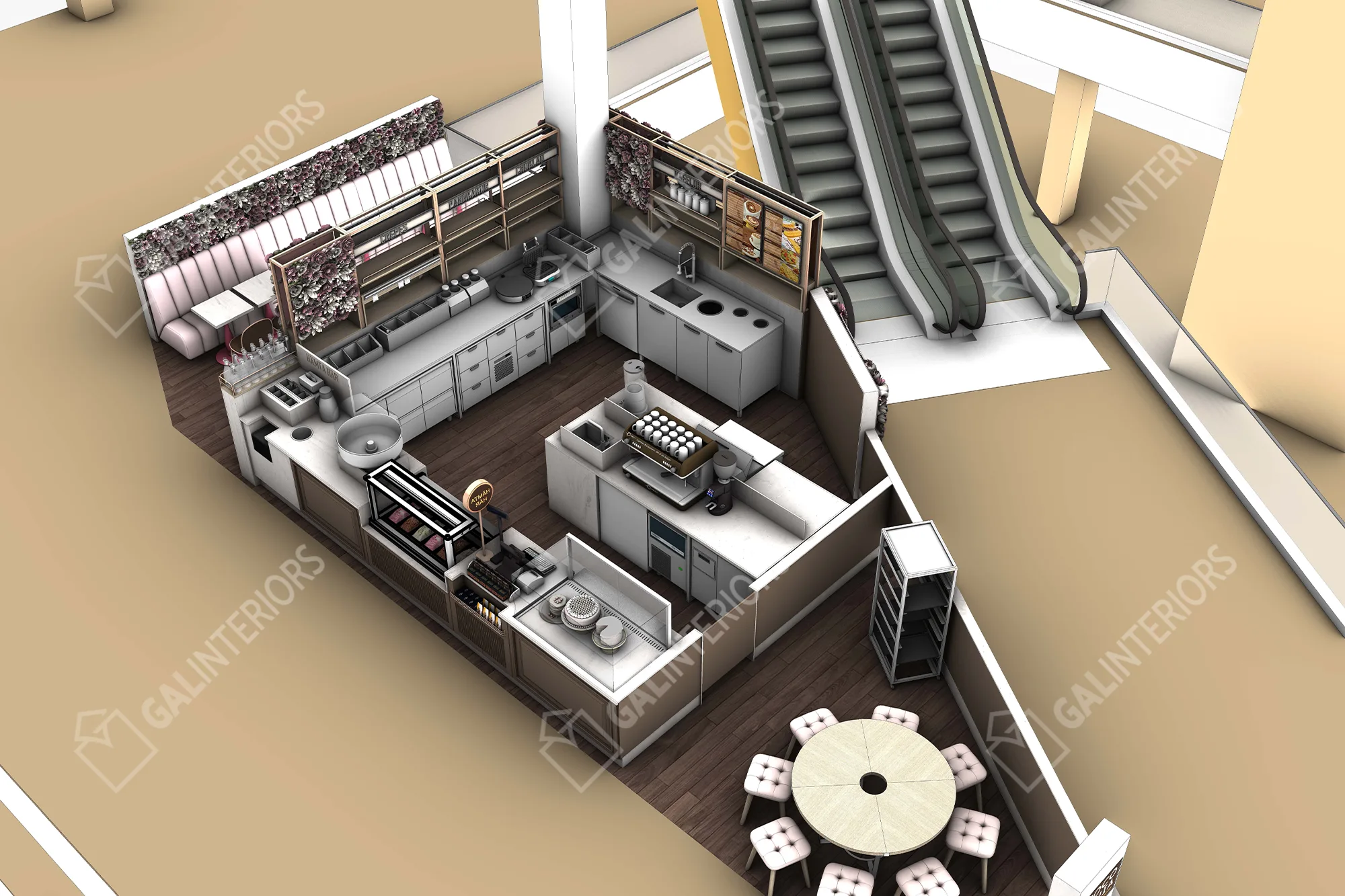 CHOCO MANIA-IGOR — 3D Interior Visualization by Gal Interiors, photo 3
