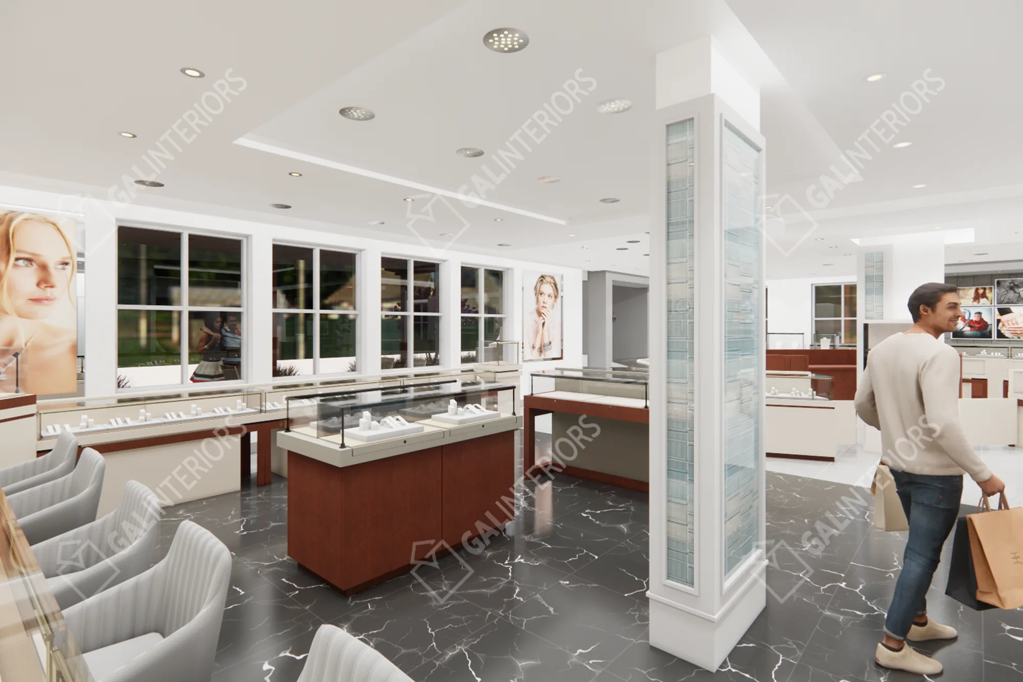 WOODARD'S DIAMONDS & DESIGN — 3D Interior Visualization by Gal Interiors, photo 4