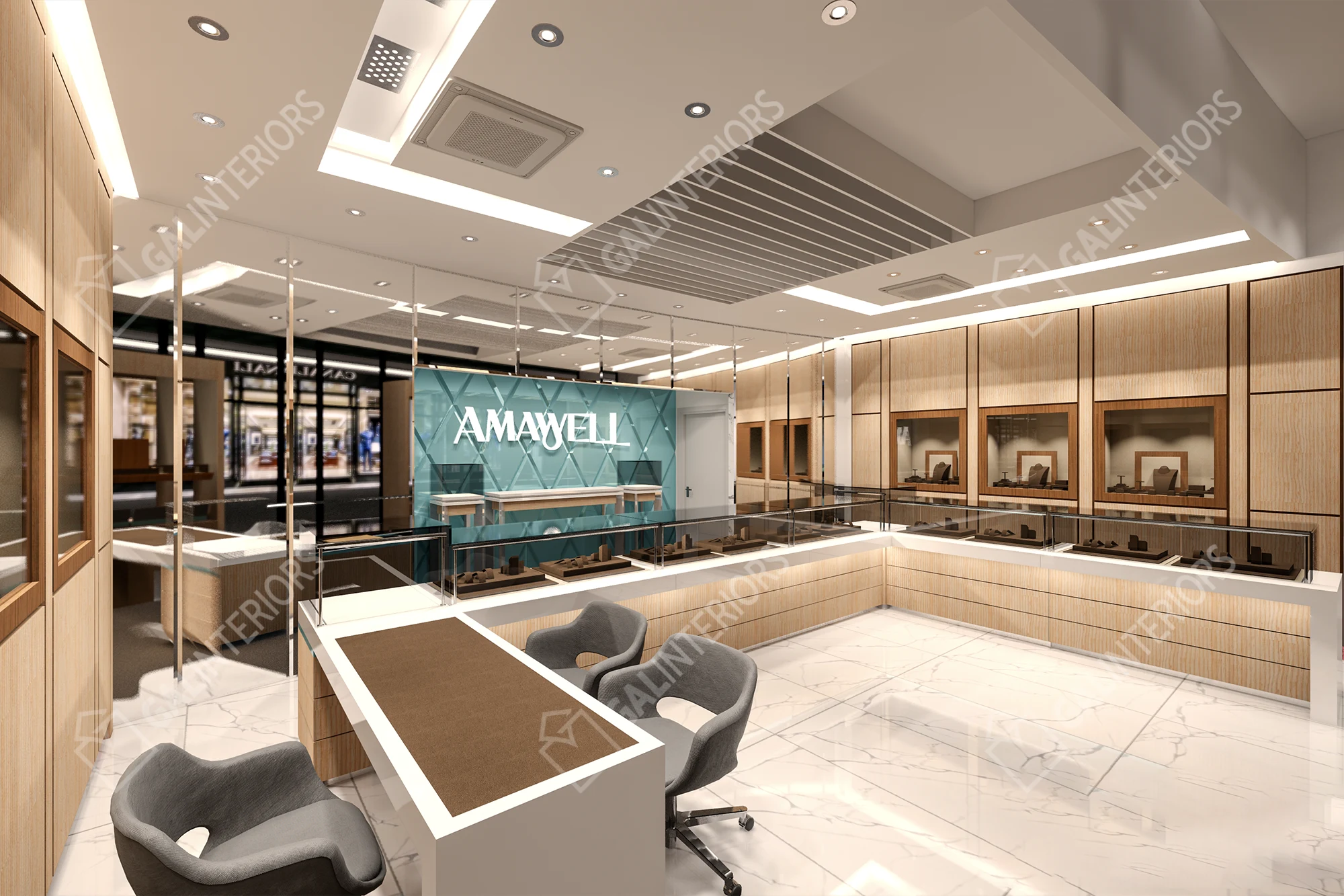 AMAWELL JEWELS — 3D Interior Visualization by Gal Interiors, photo 8