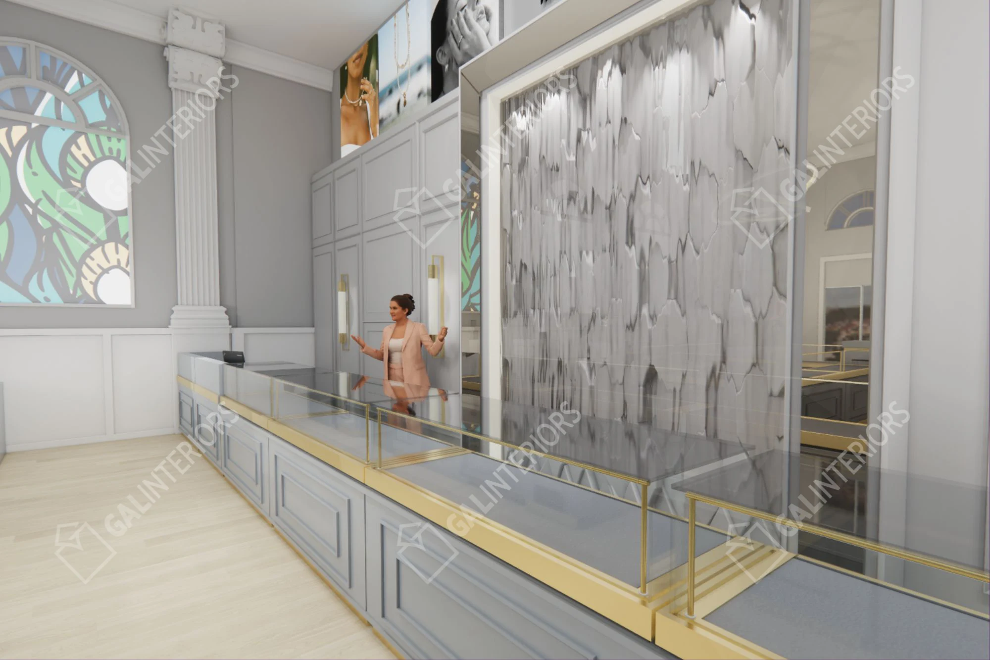 INFINGER JEWELERS — 3D Interior Visualization by Gal Interiors, photo 22