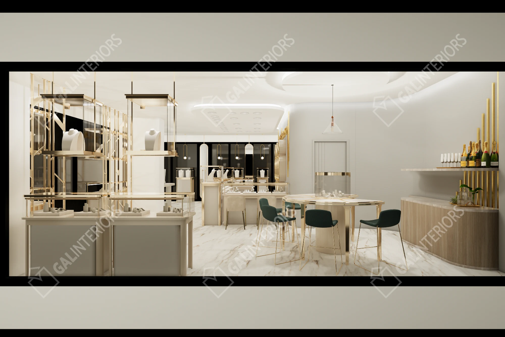 WHITE CARAT CO. — 3D Interior Visualization by Gal Interiors, photo 7