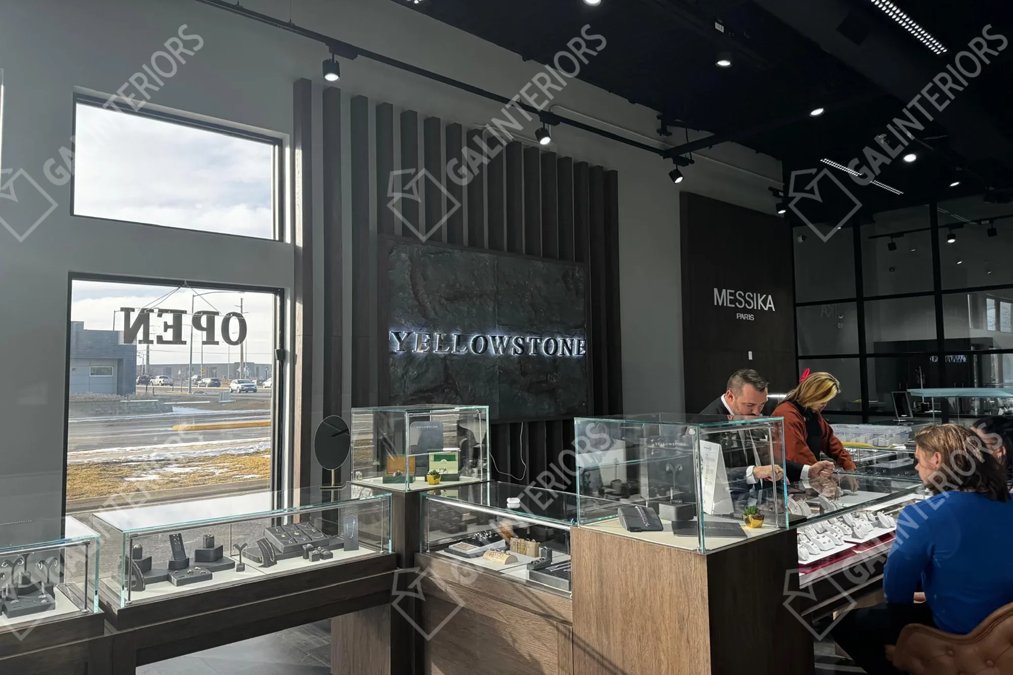 YELLOWSTONE JEWELERS — Jewelry Store Interior Design by Gal Interiors, photo 4
