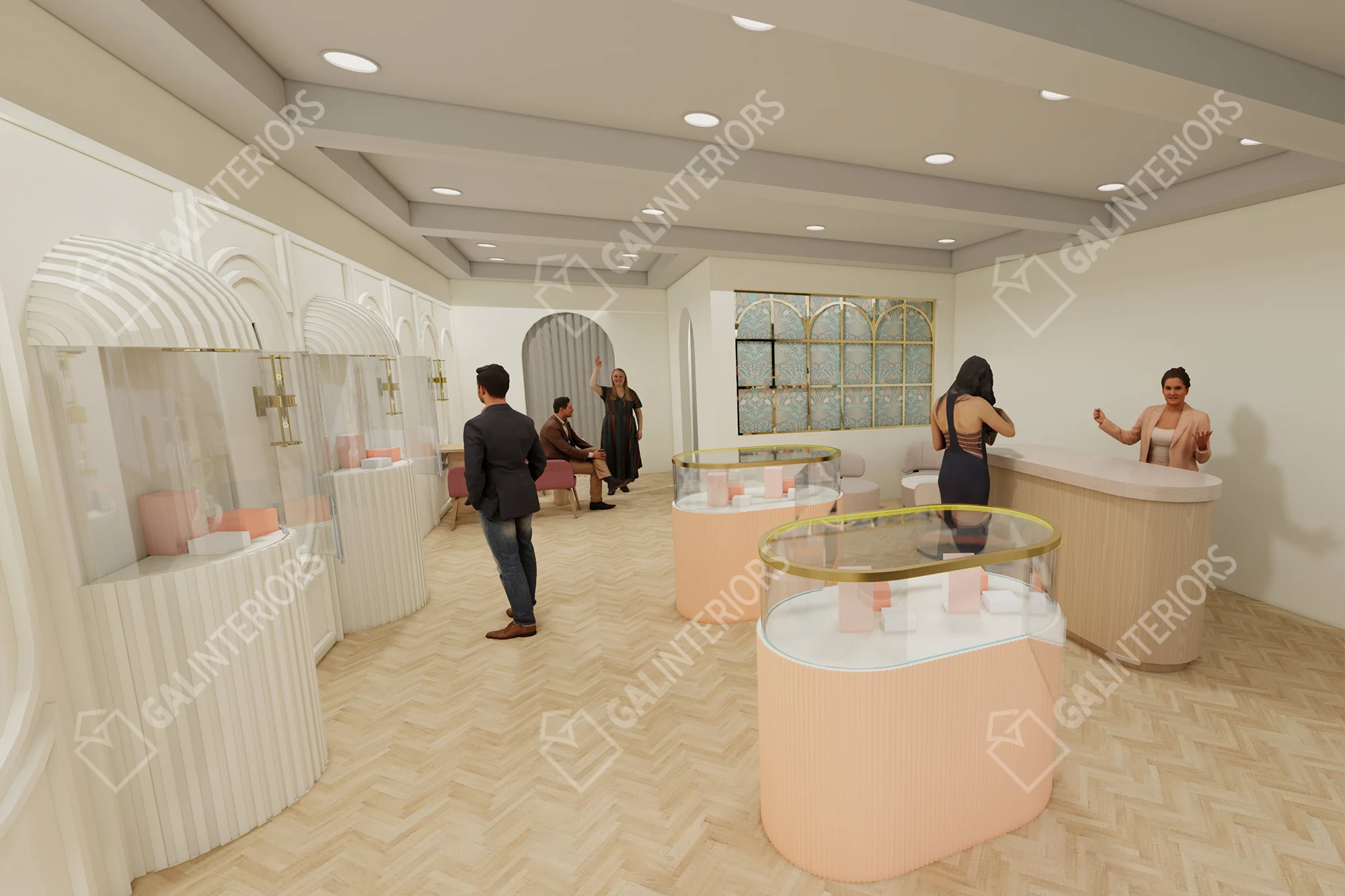 TAYLOR CUSTOM RINGS — 3D Interior Visualization by Gal Interiors, photo 11