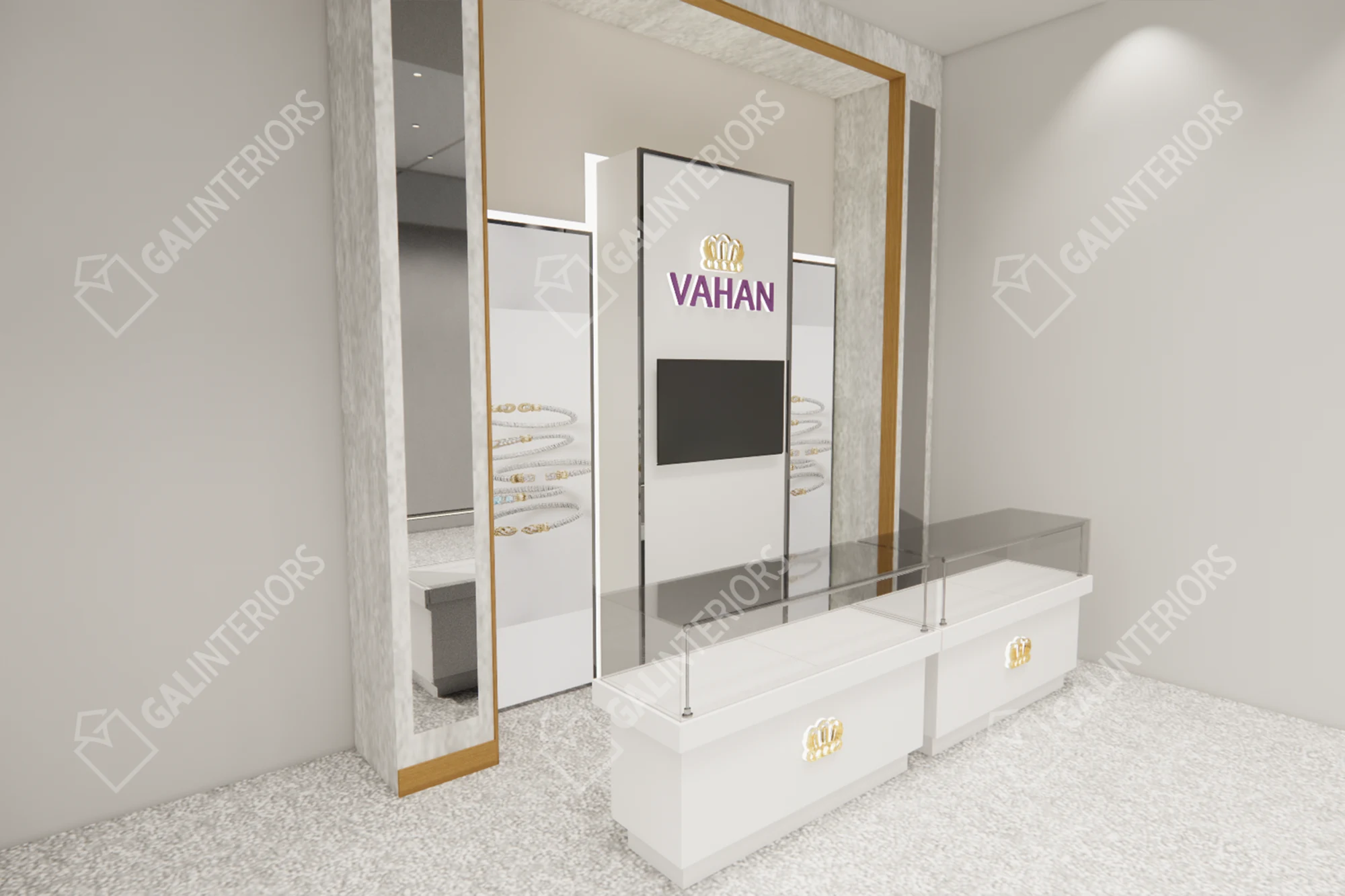 VAHAN JEWELERY — 3D Interior Visualization by Gal Interiors, photo 3
