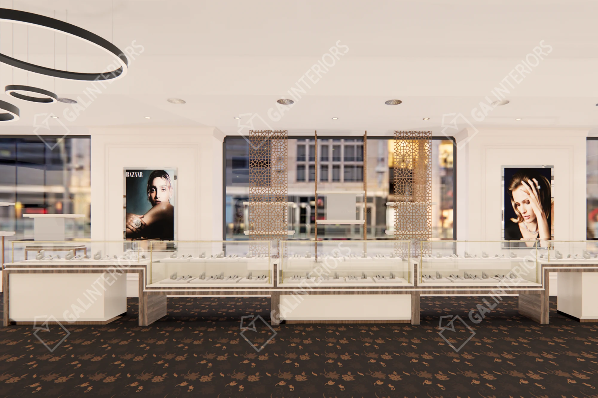 STATE STREET JEWELERS — 3D Interior Visualization by Gal Interiors, photo 4