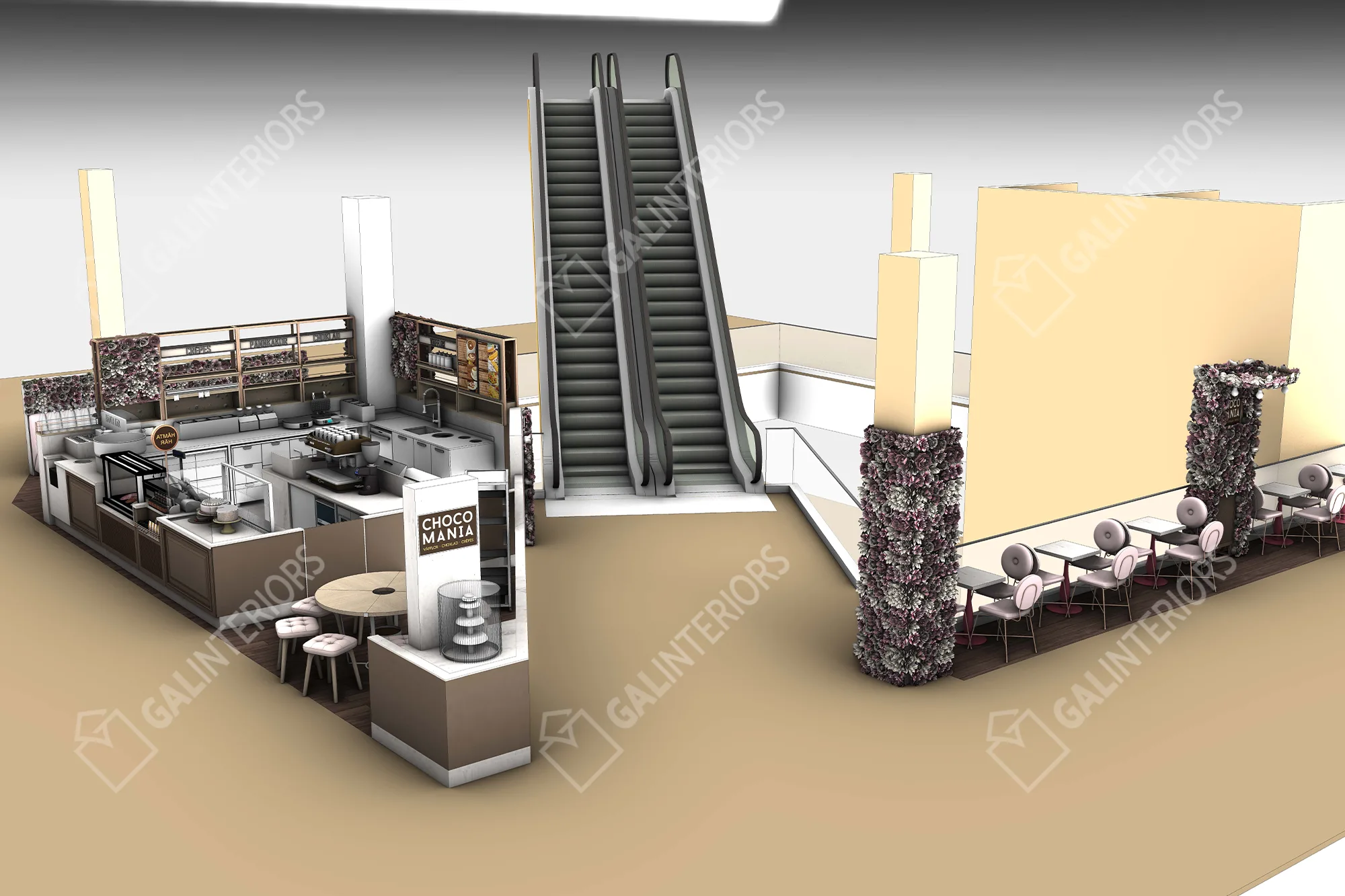 CHOCO MANIA-IGOR — 3D Interior Visualization by Gal Interiors, photo 4