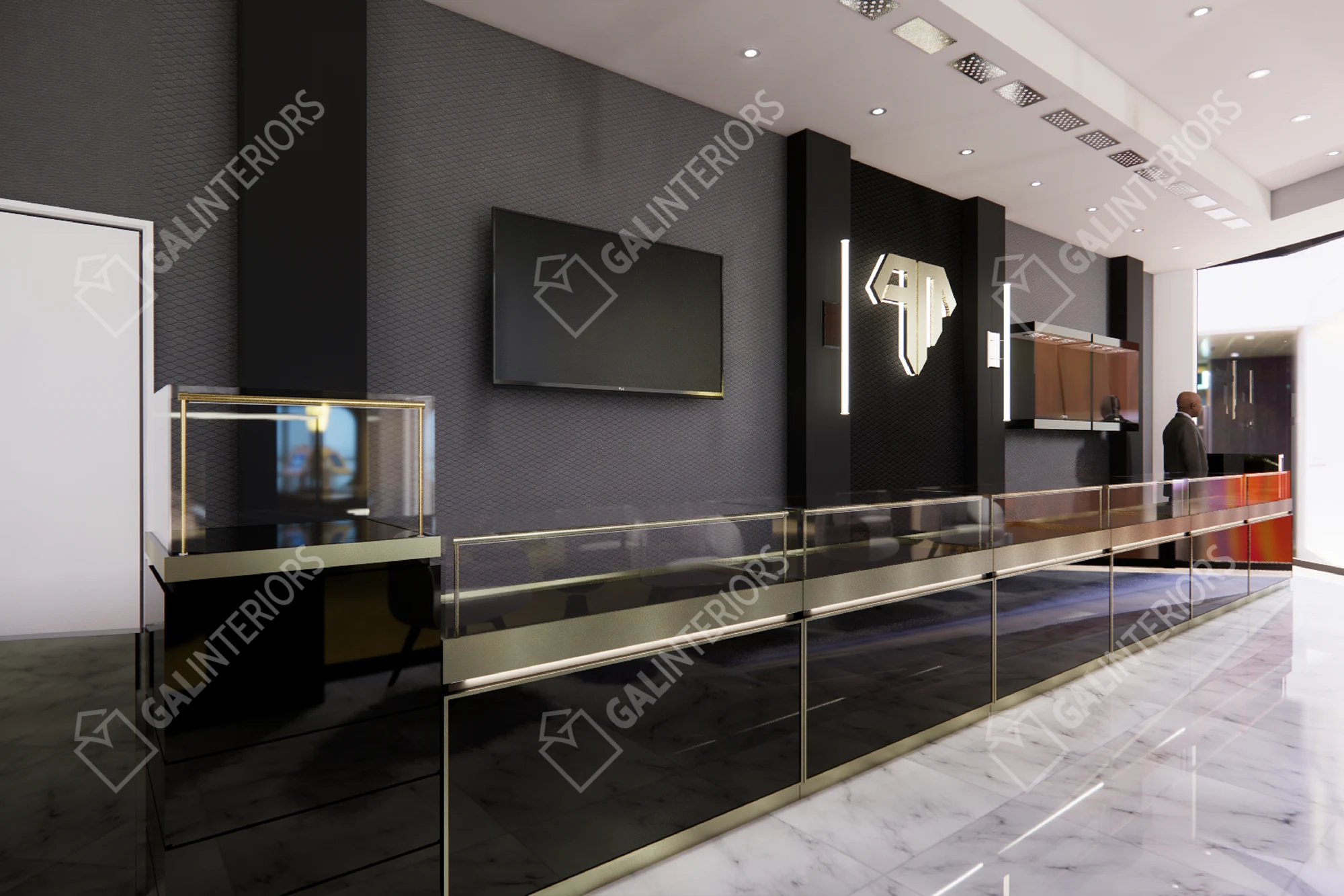 A&M CUSTOM JEWELLERY — 3D Interior Visualization by Gal Interiors, photo 13