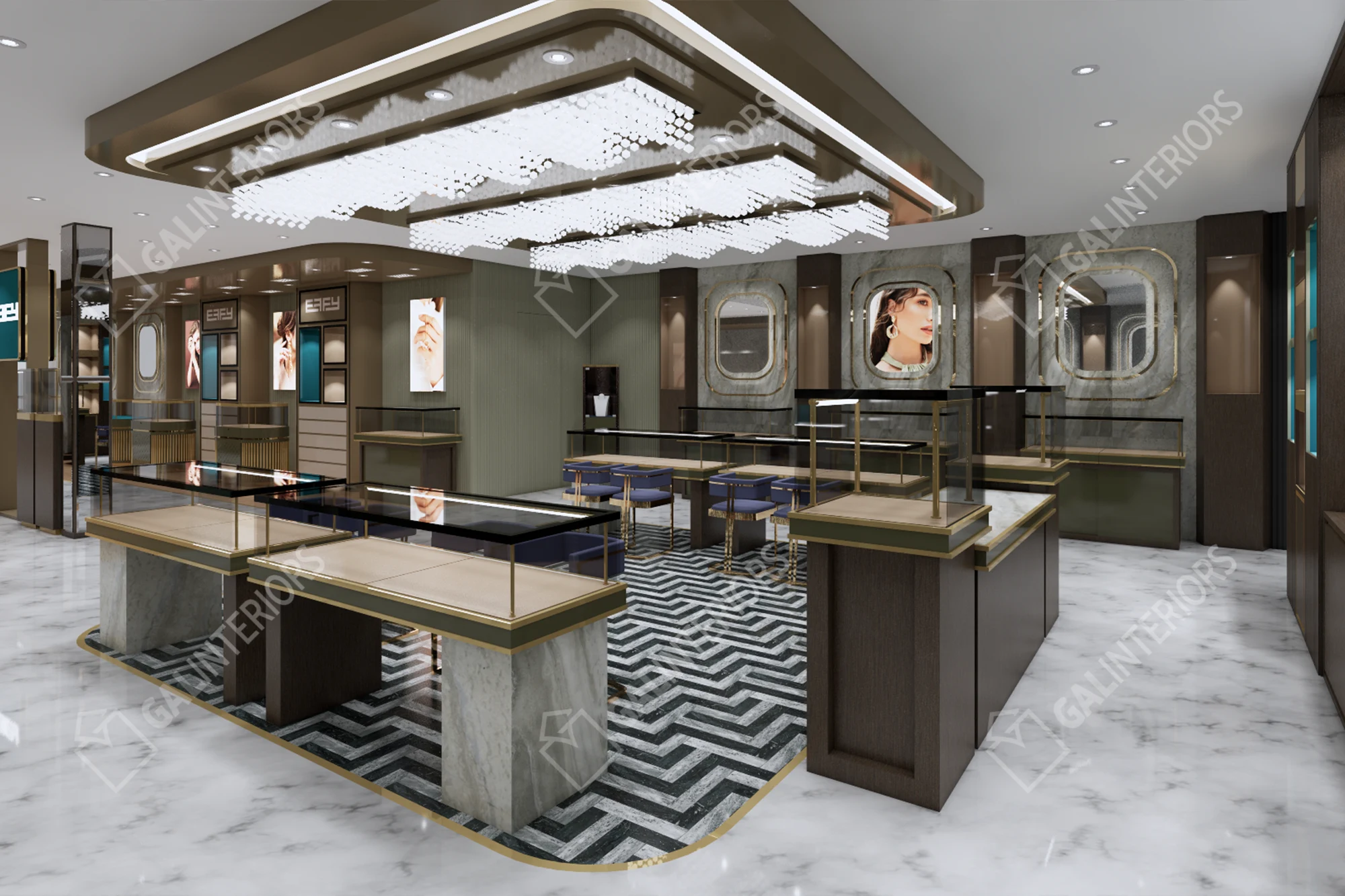 EFFY JEWELRY — 3D Interior Visualization by Gal Interiors, photo 15