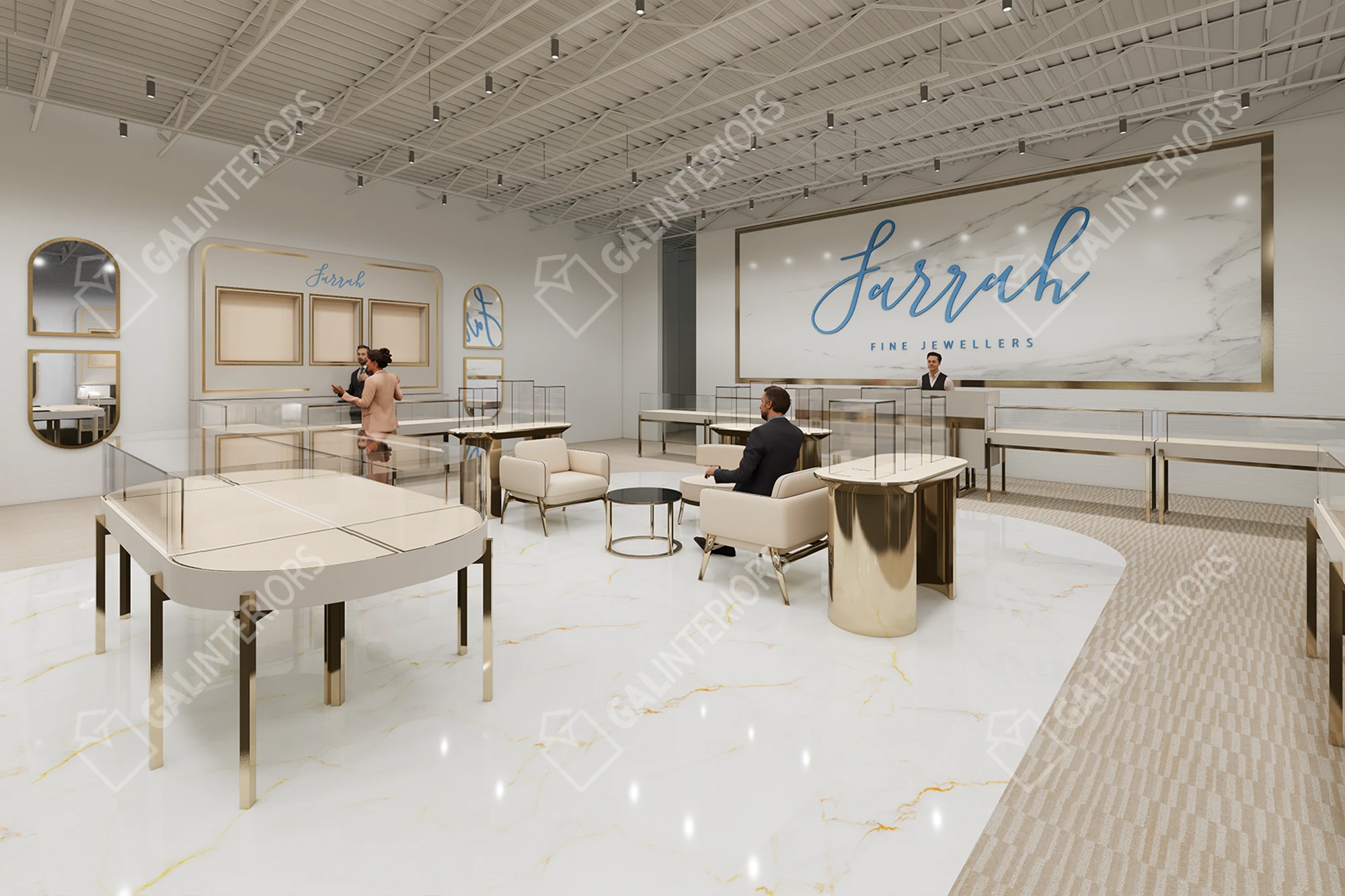 FARRAH JEWELLERS — 3D Interior Visualization by Gal Interiors, photo 12