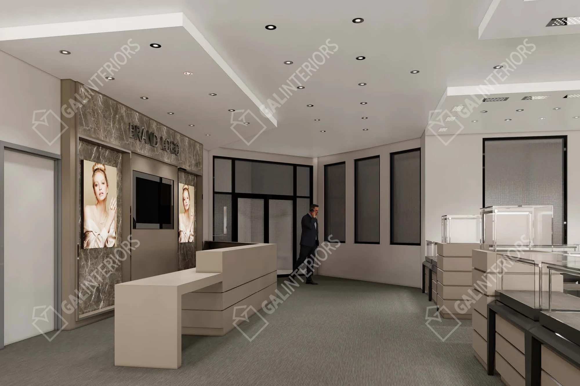 MORGAN'S JEWELRY — 3D Interior Visualization by Gal Interiors, photo 8
