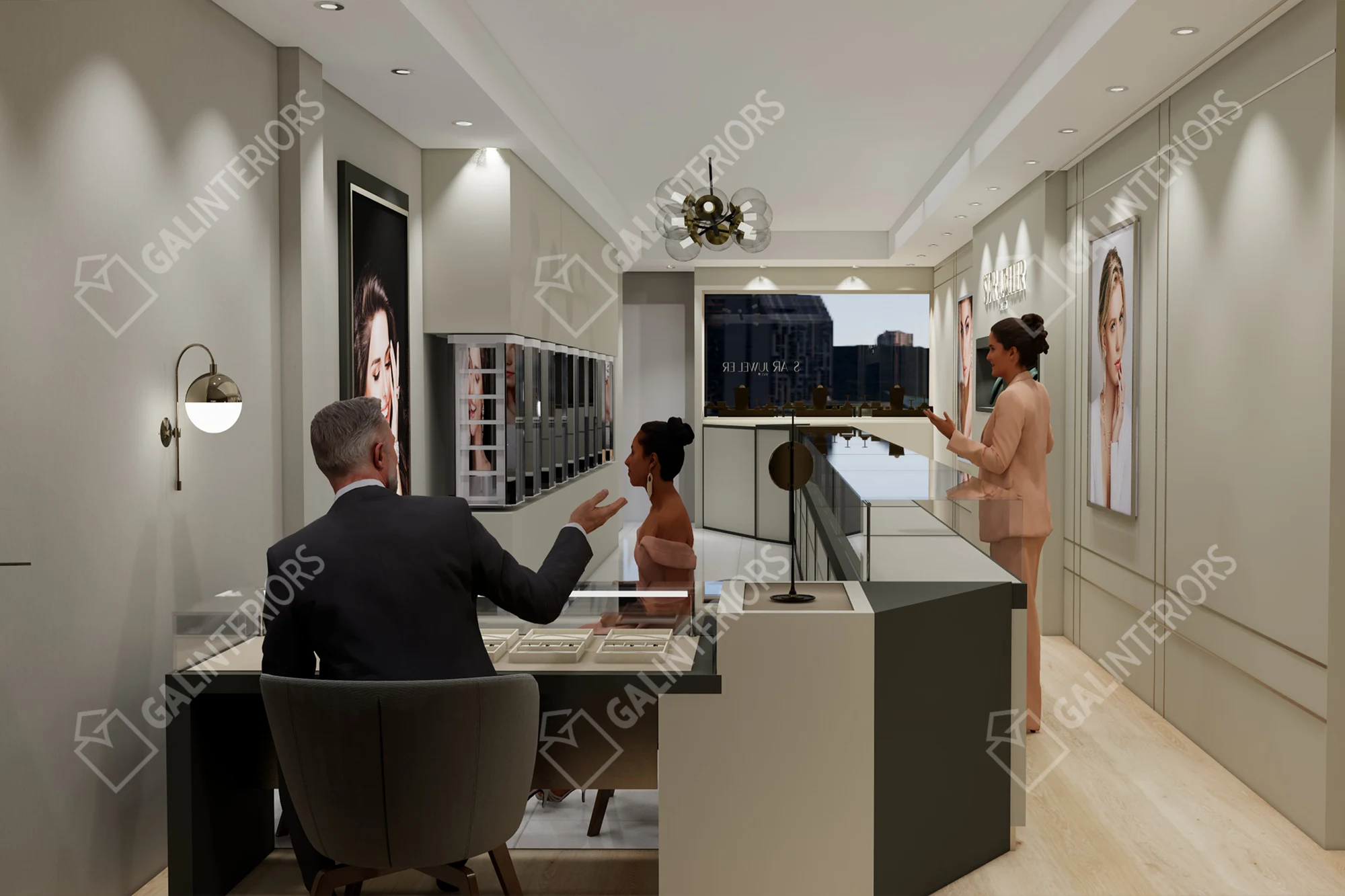 STAR JUWELIER — 3D Interior Visualization by Gal Interiors, photo 8