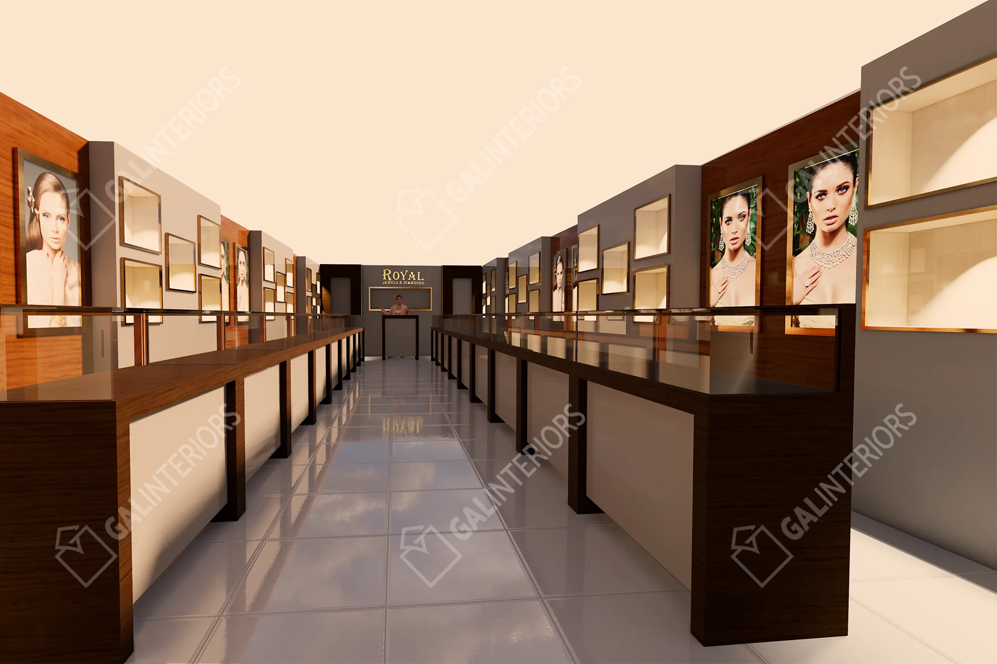 ROYAL JEWELERS — 3D Interior Visualization by Gal Interiors, photo 3