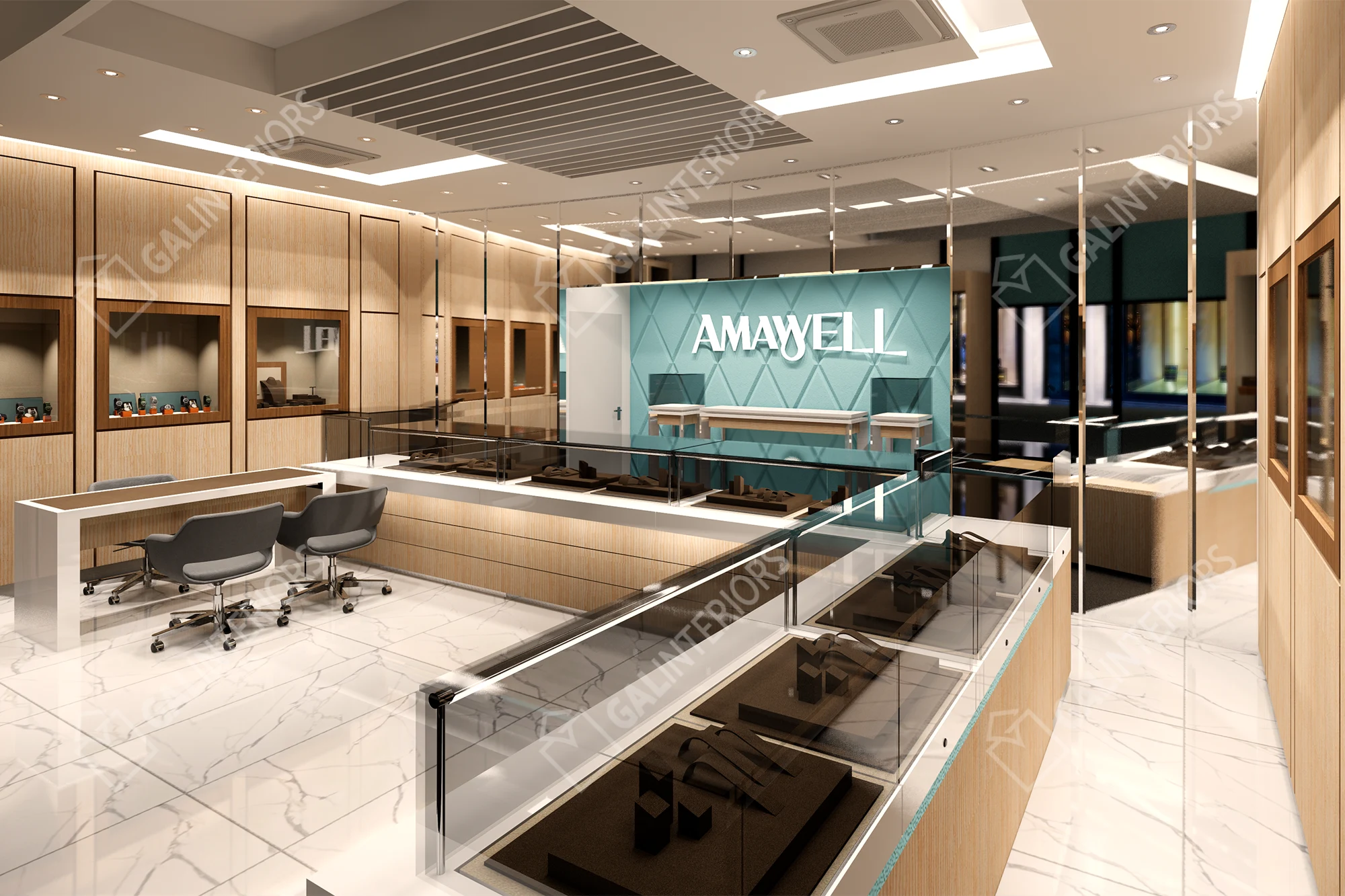 AMAWELL JEWELS — 3D Interior Visualization by Gal Interiors, photo 10