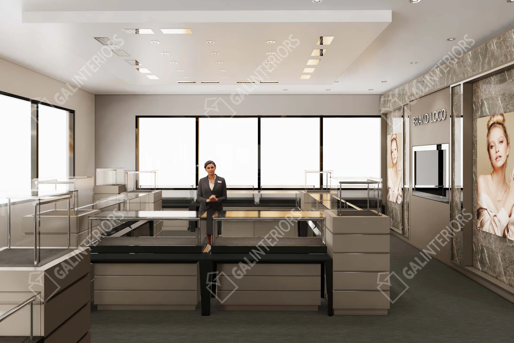 MORGAN'S JEWELRY — 3D Interior Visualization by Gal Interiors, photo 9