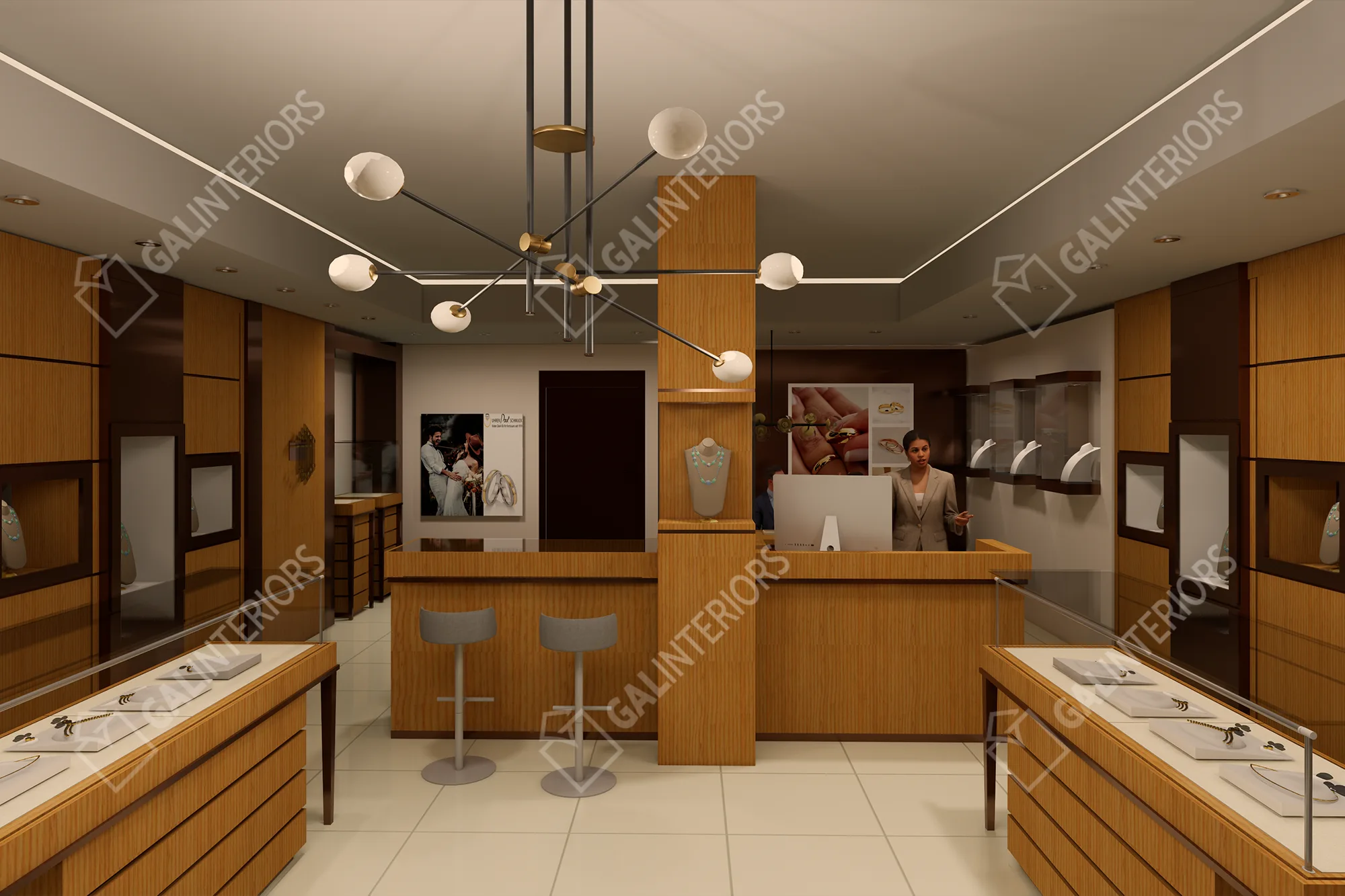 UHREN PAUL SCHMUCK — 3D Interior Visualization by Gal Interiors, photo 7