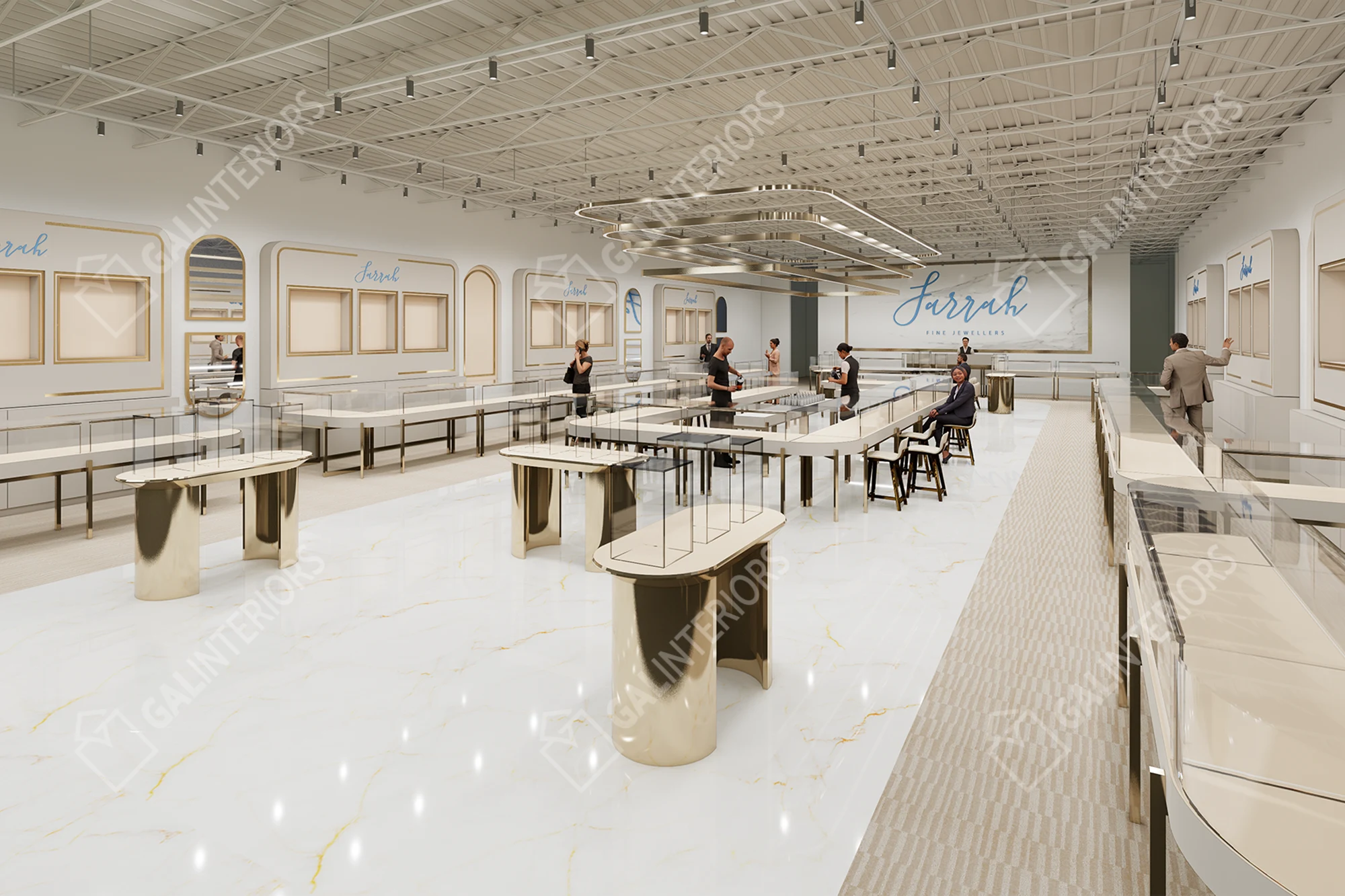 FARRAH JEWELLERS — 3D Interior Visualization by Gal Interiors, photo 10