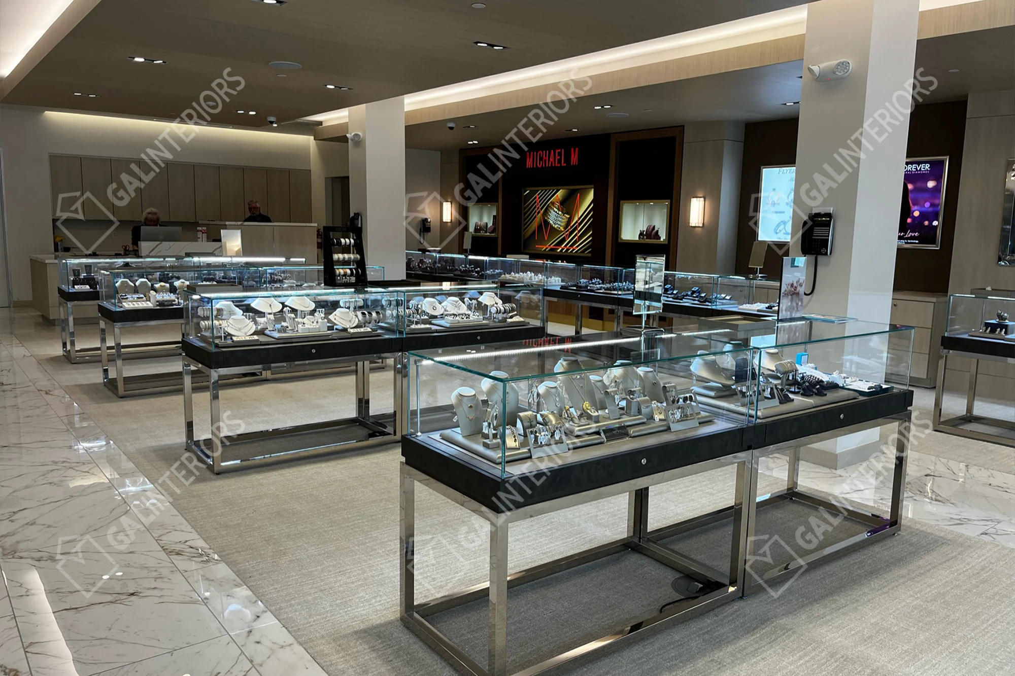 I W MARKS JEWELERS — Jewelry Store Interior Design by Gal Interiors, photo 9