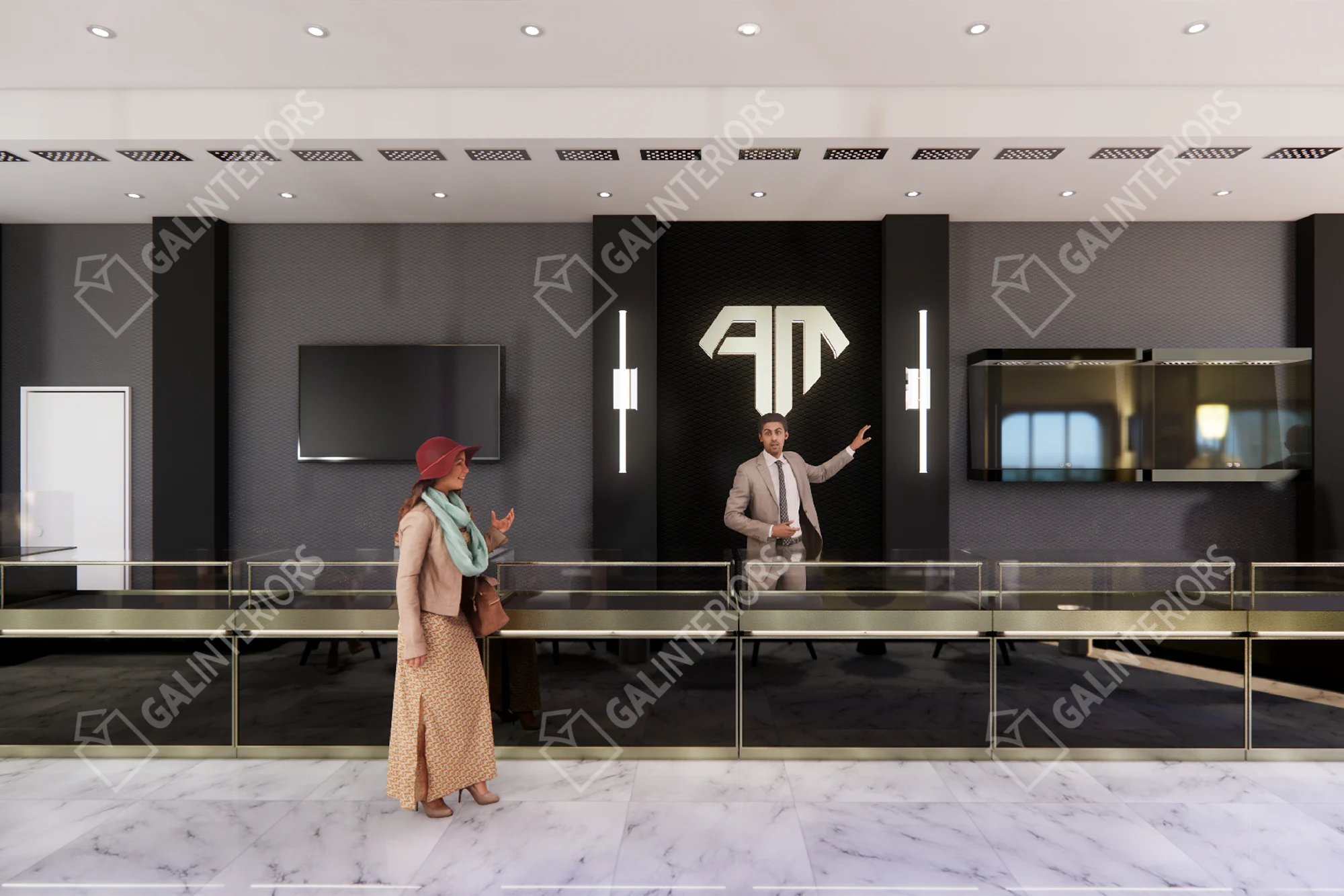 A&M CUSTOM JEWELLERY — 3D Interior Visualization by Gal Interiors, photo 16