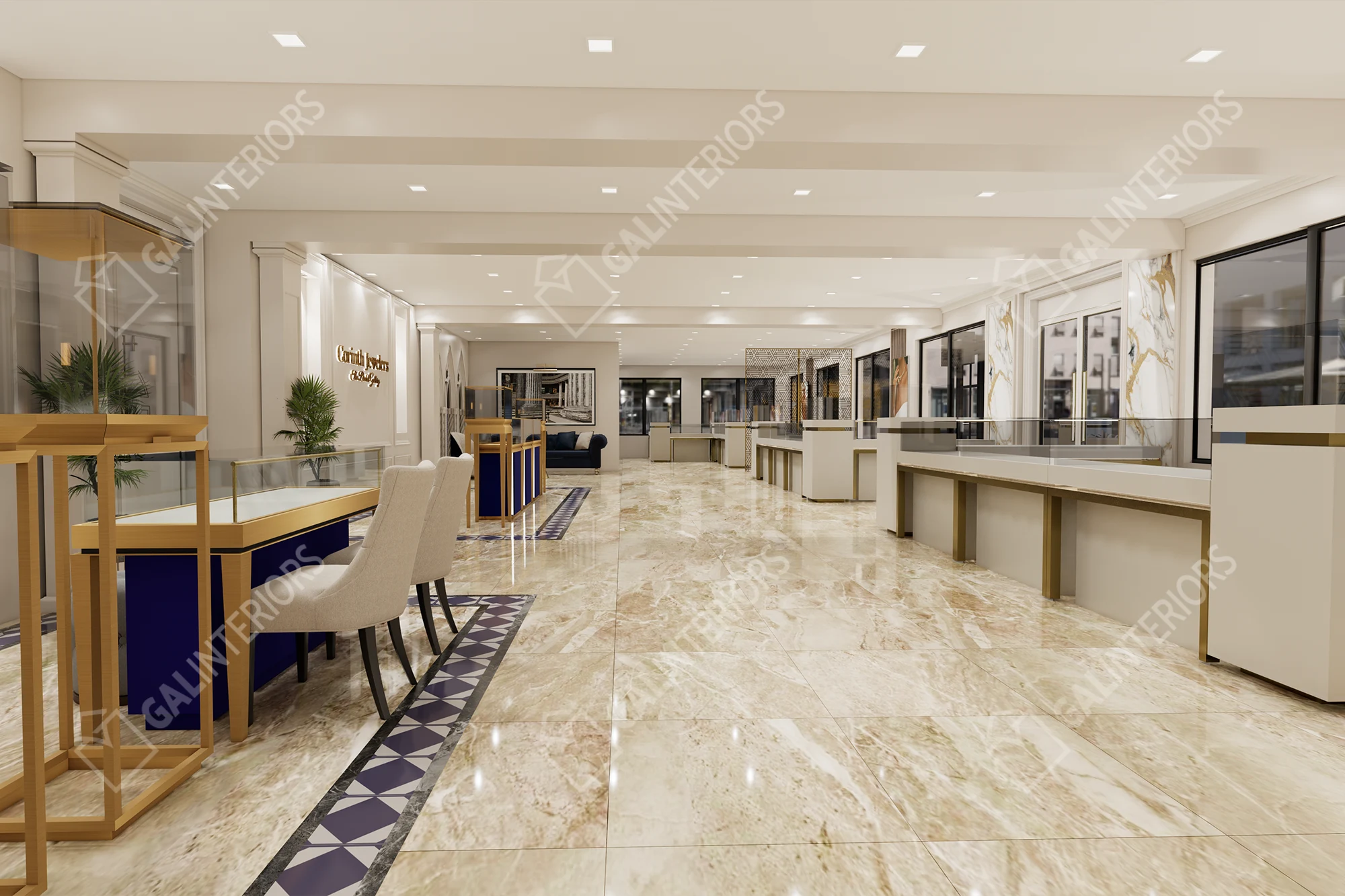 CORINTH JEWELERS — 3D Interior Visualization by Gal Interiors, photo 24