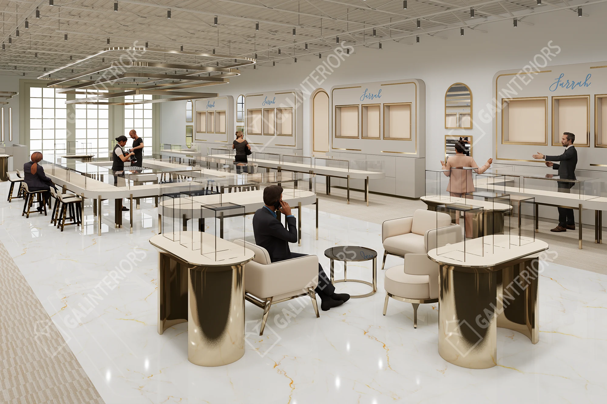 FARRAH JEWELLERS — 3D Interior Visualization by Gal Interiors, photo 9