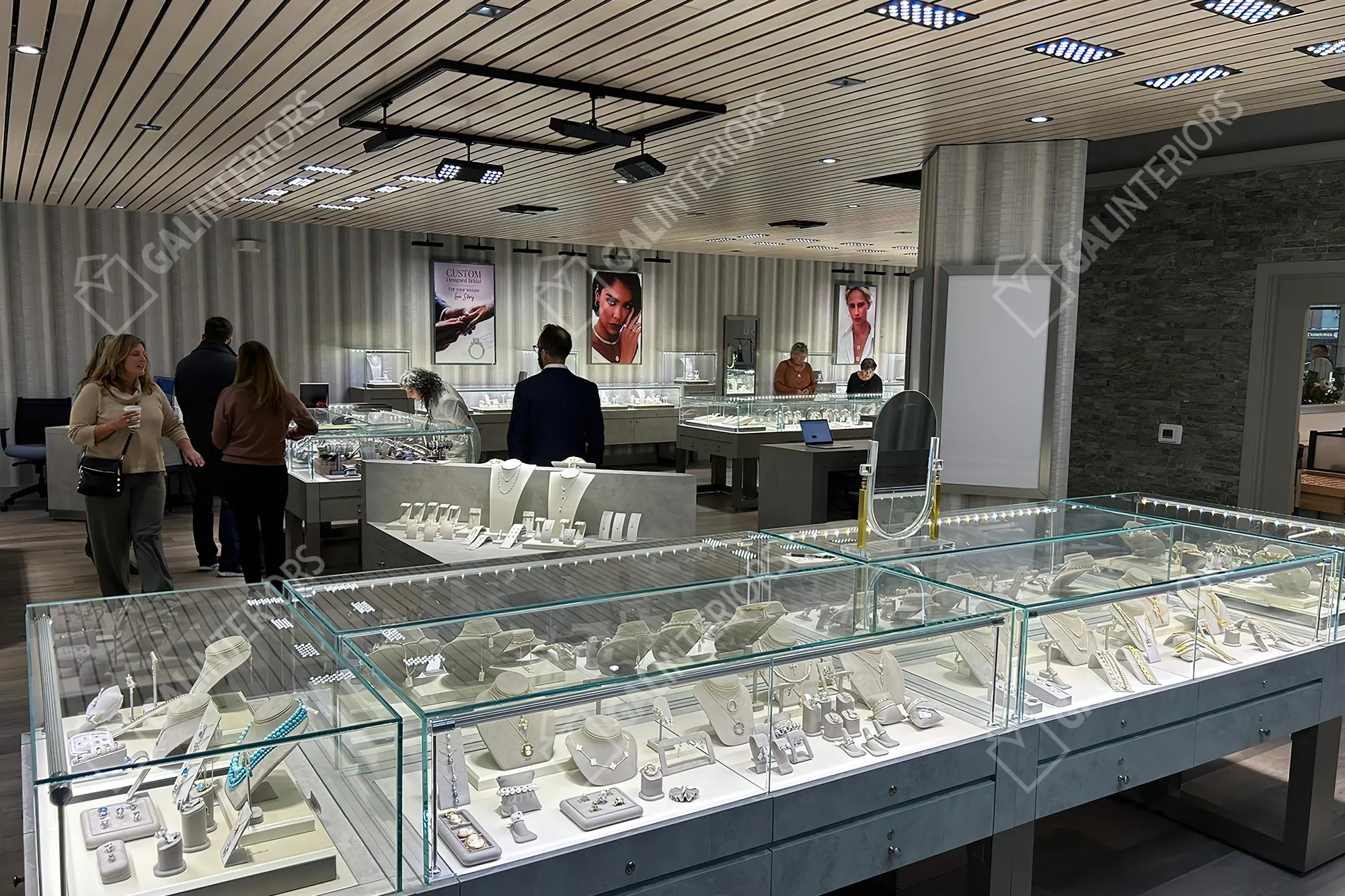 CLEIN ESTATE COLLECTION — Jewelry Store Interior Design by Gal Interiors, photo 6