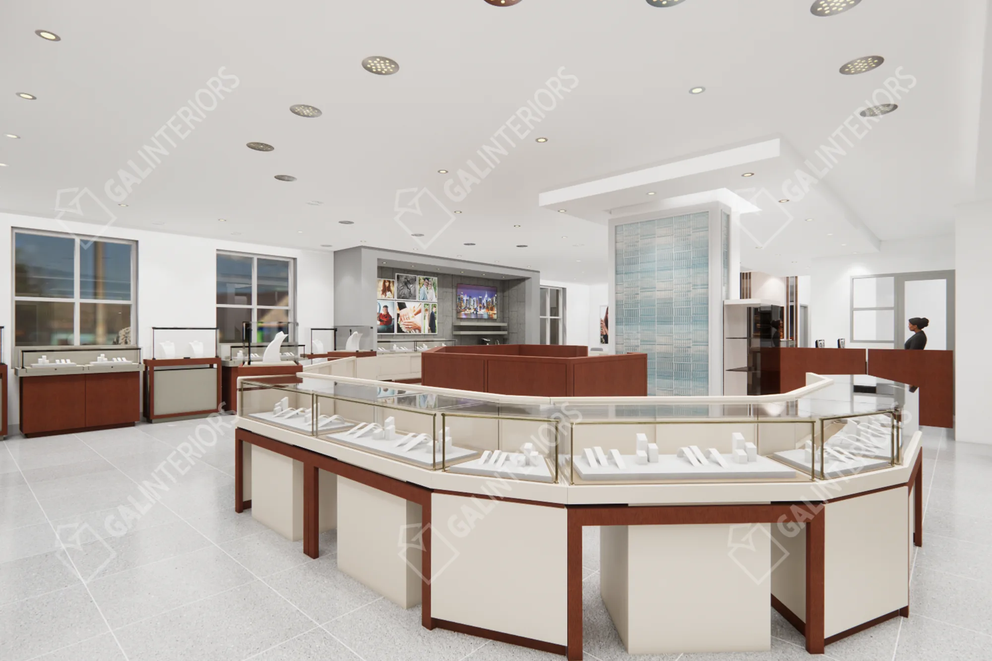 WOODARD'S DIAMONDS & DESIGN — 3D Interior Visualization by Gal Interiors, photo 3