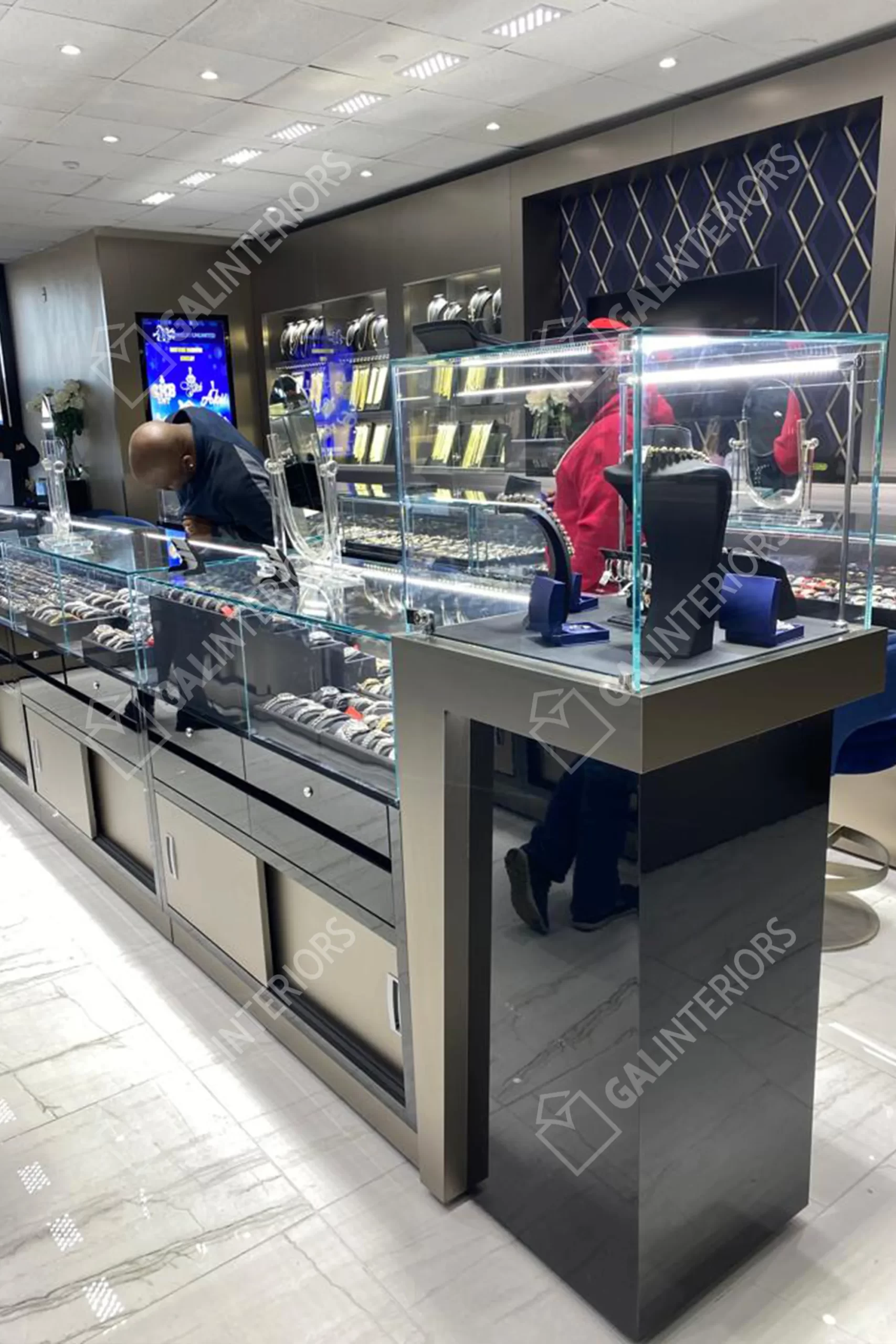 JEWELERY UNLIMITED — Jewelry Store Interior Design by Gal Interiors, photo 5