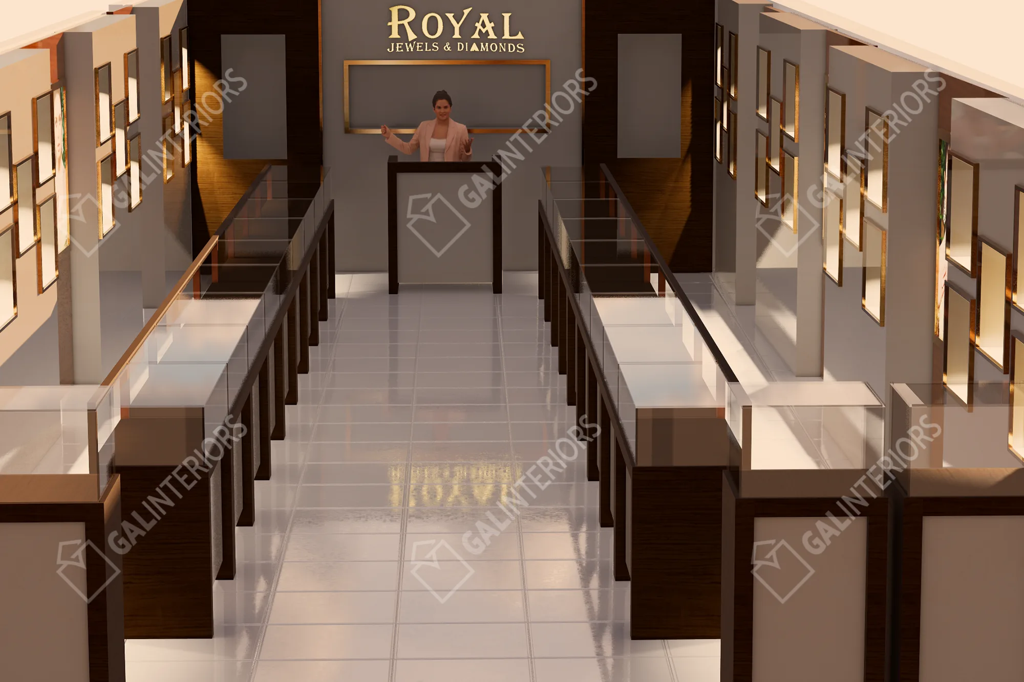 ROYAL JEWELERS — 3D Interior Visualization by Gal Interiors, photo 4