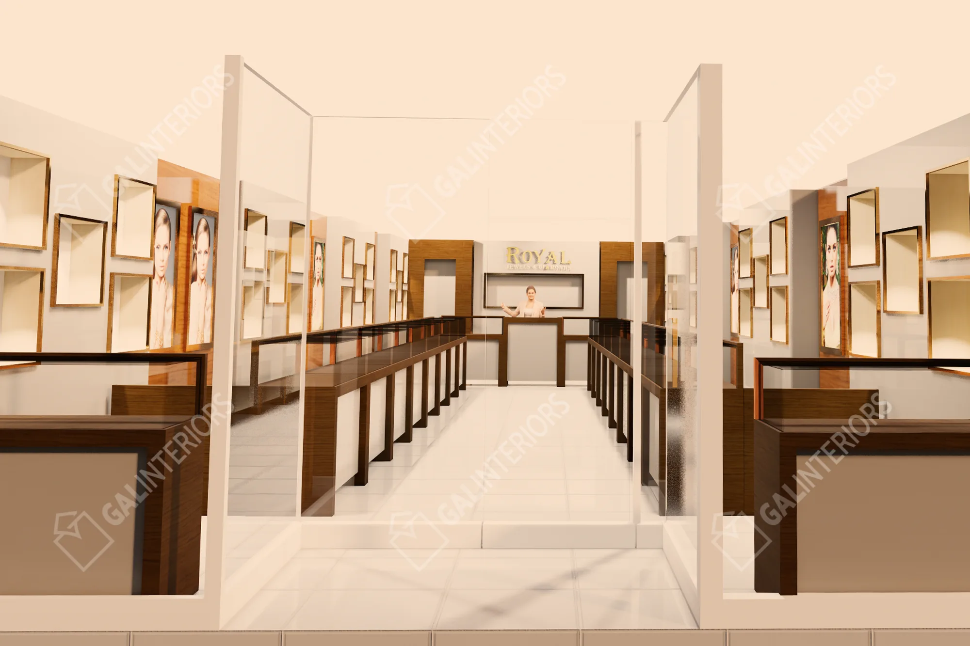 ROYAL JEWELERS — 3D Interior Visualization by Gal Interiors, photo 5