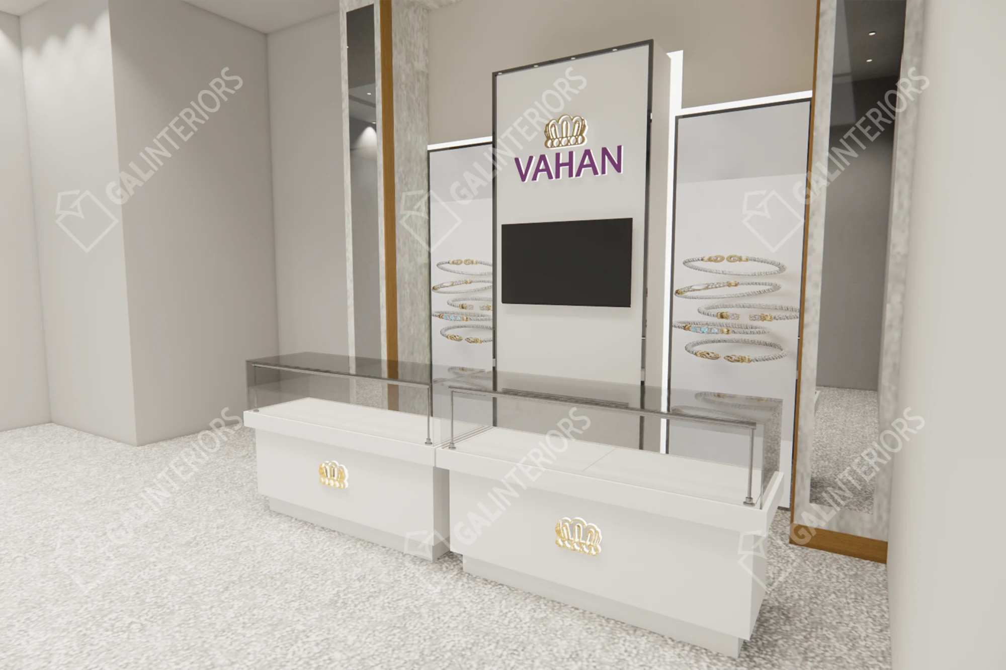 VAHAN JEWELERY — 3D Interior Visualization by Gal Interiors, photo 2