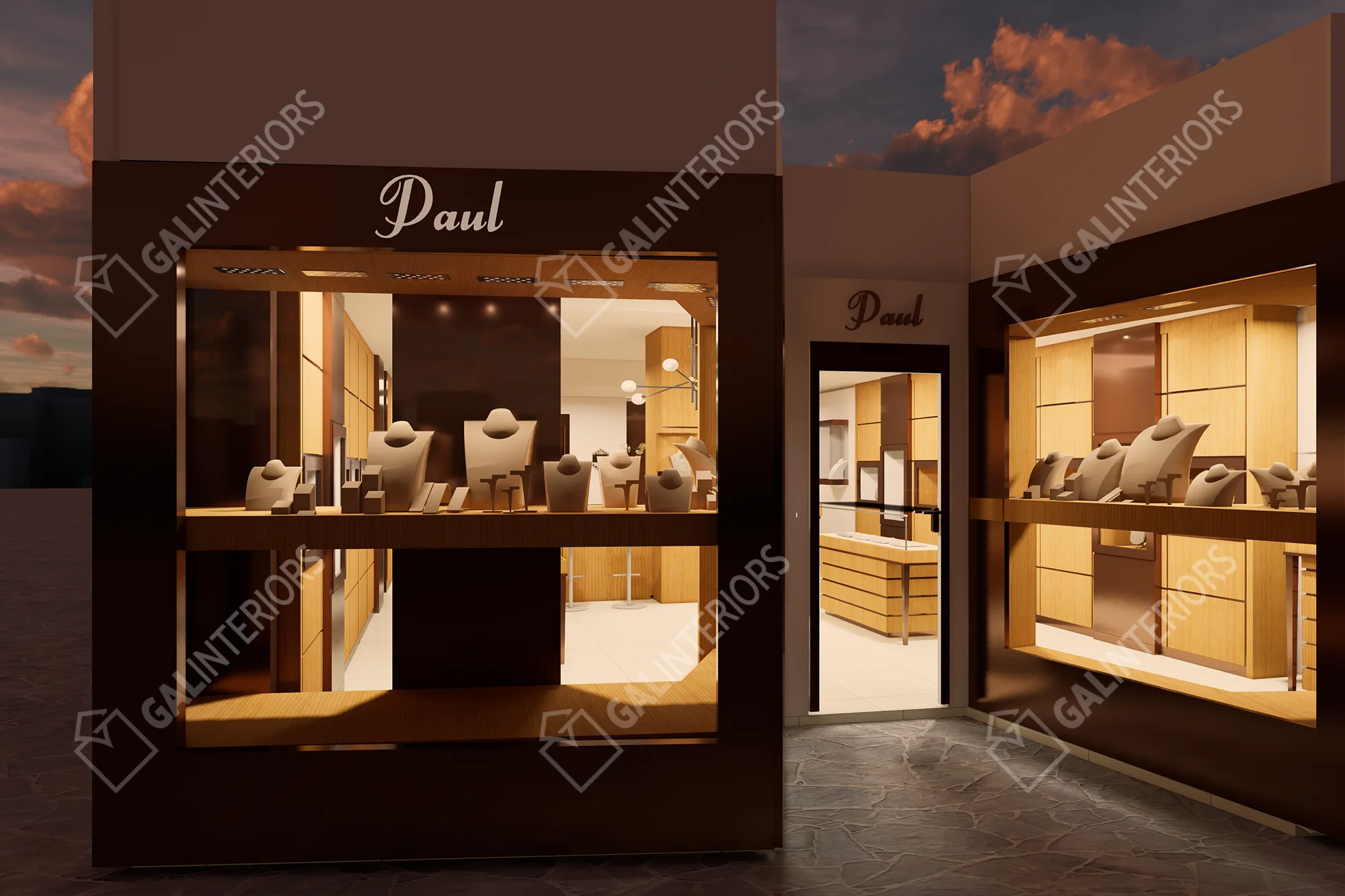 UHREN PAUL SCHMUCK — 3D Interior Visualization by Gal Interiors, photo 11