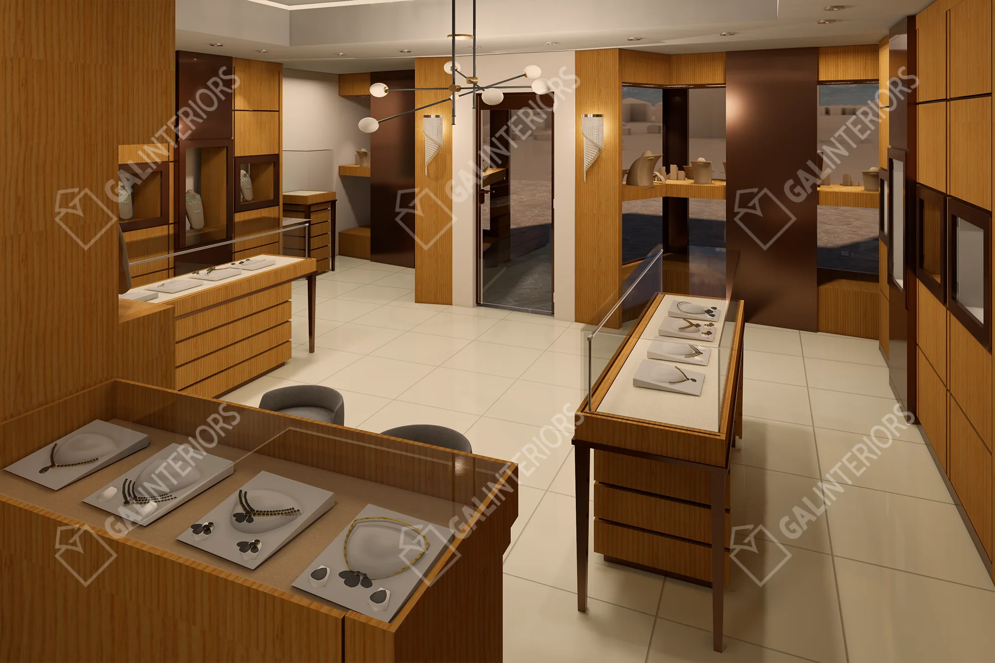 UHREN PAUL SCHMUCK — 3D Interior Visualization by Gal Interiors, photo 12