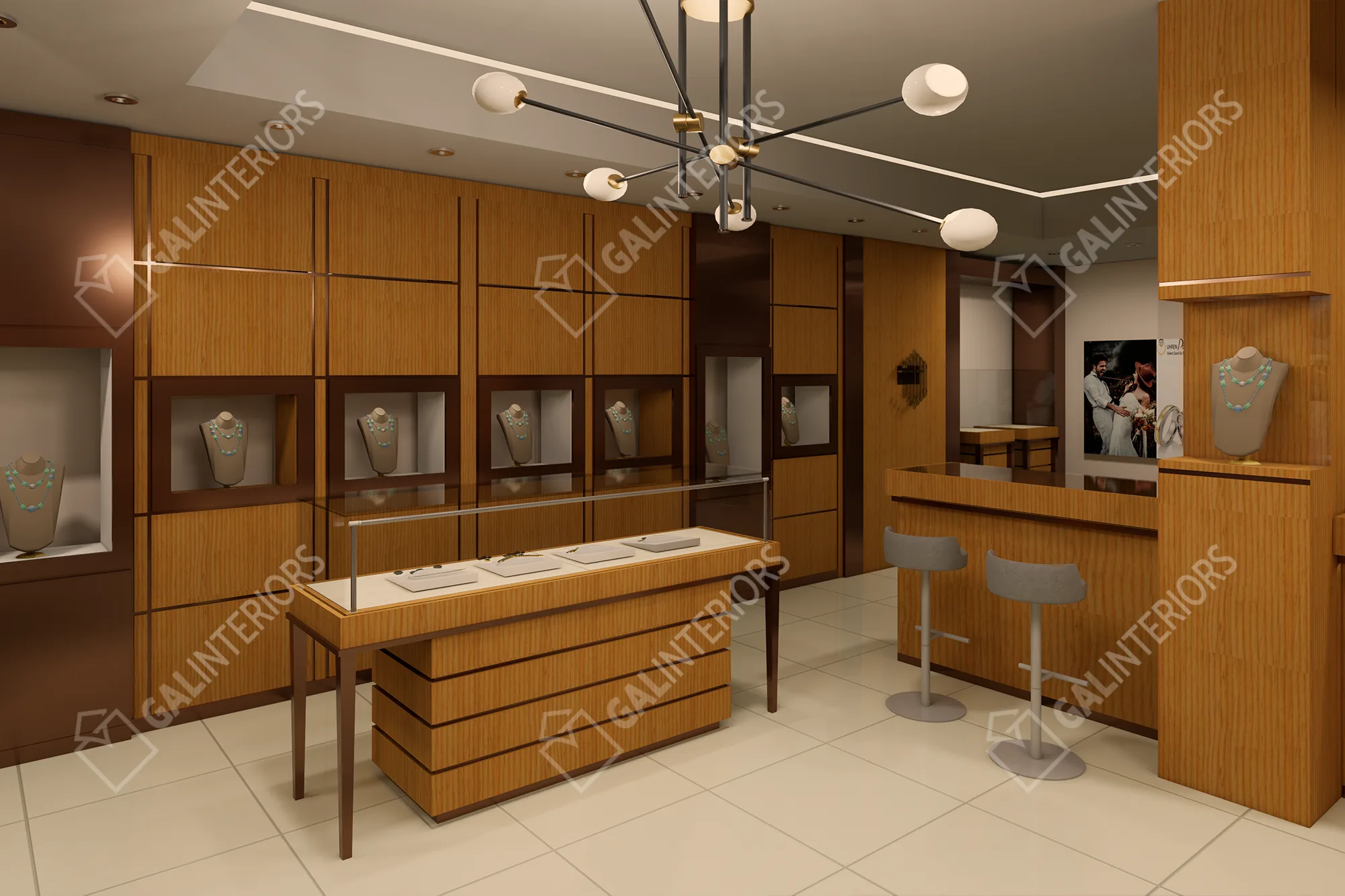 UHREN PAUL SCHMUCK — 3D Interior Visualization by Gal Interiors, photo 13