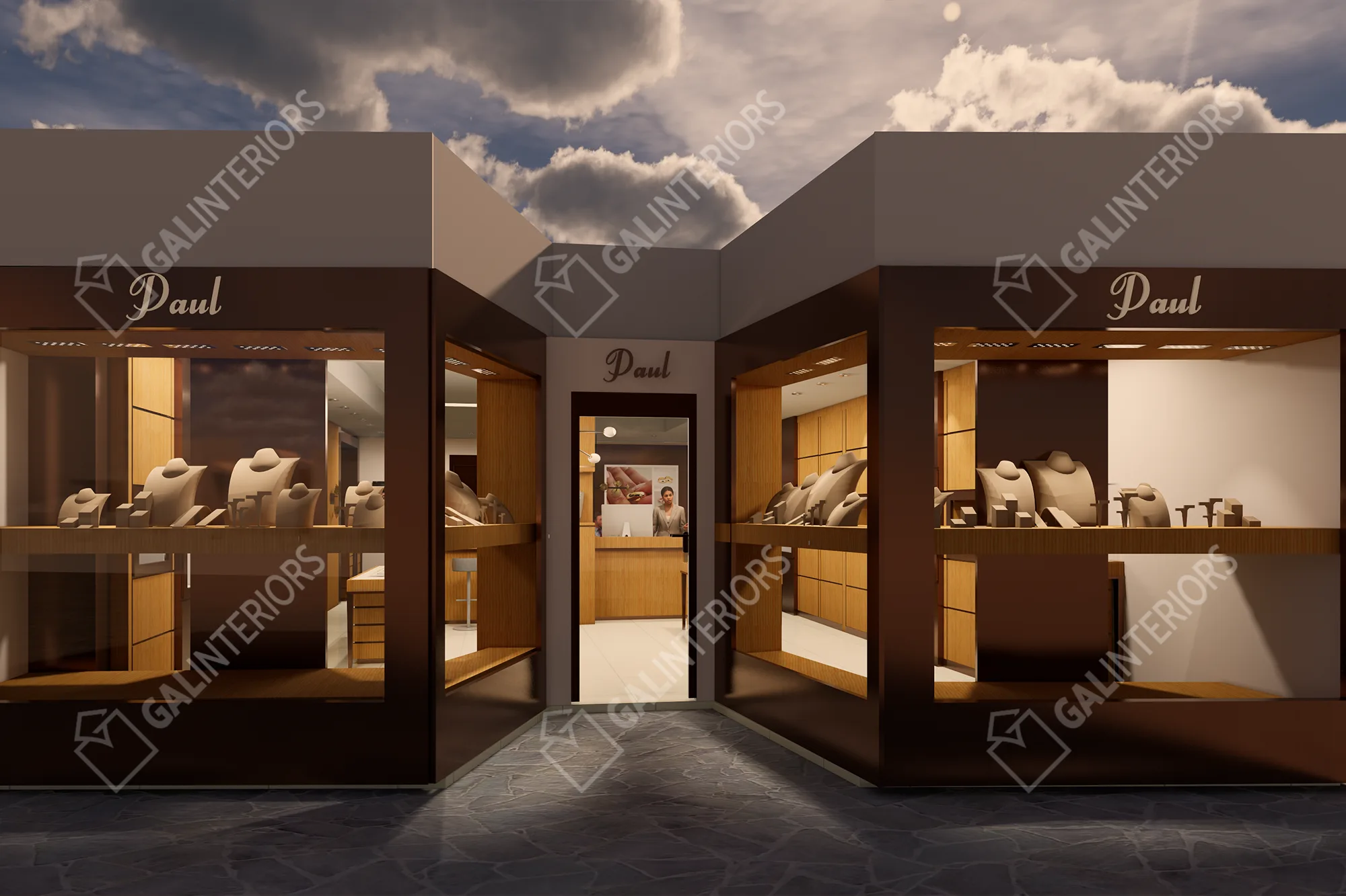 UHREN PAUL SCHMUCK — 3D Interior Visualization by Gal Interiors, photo 15